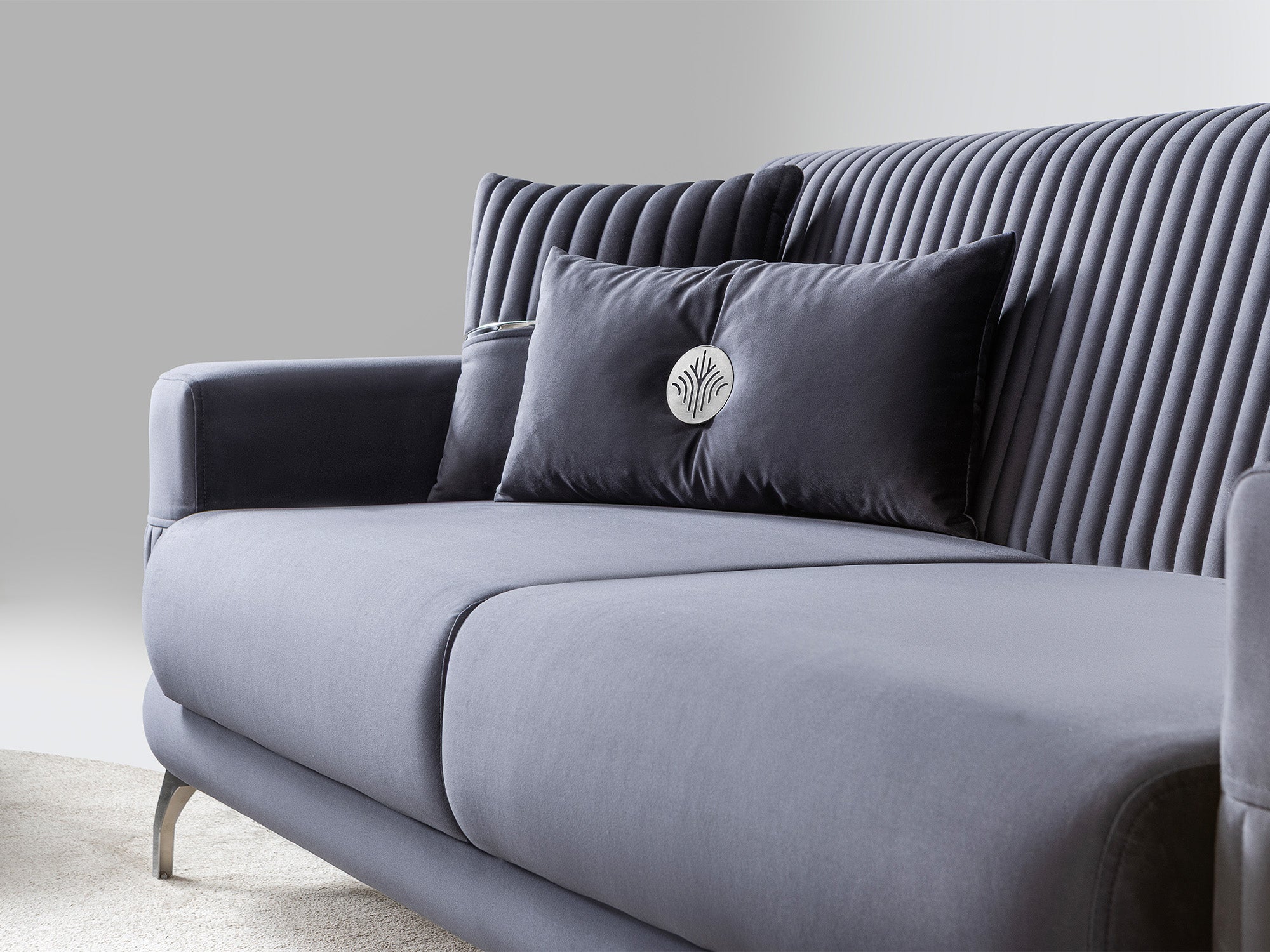 Aspendos 3-pieces (Sofa & Loveseat & Chair) Livingroom Set