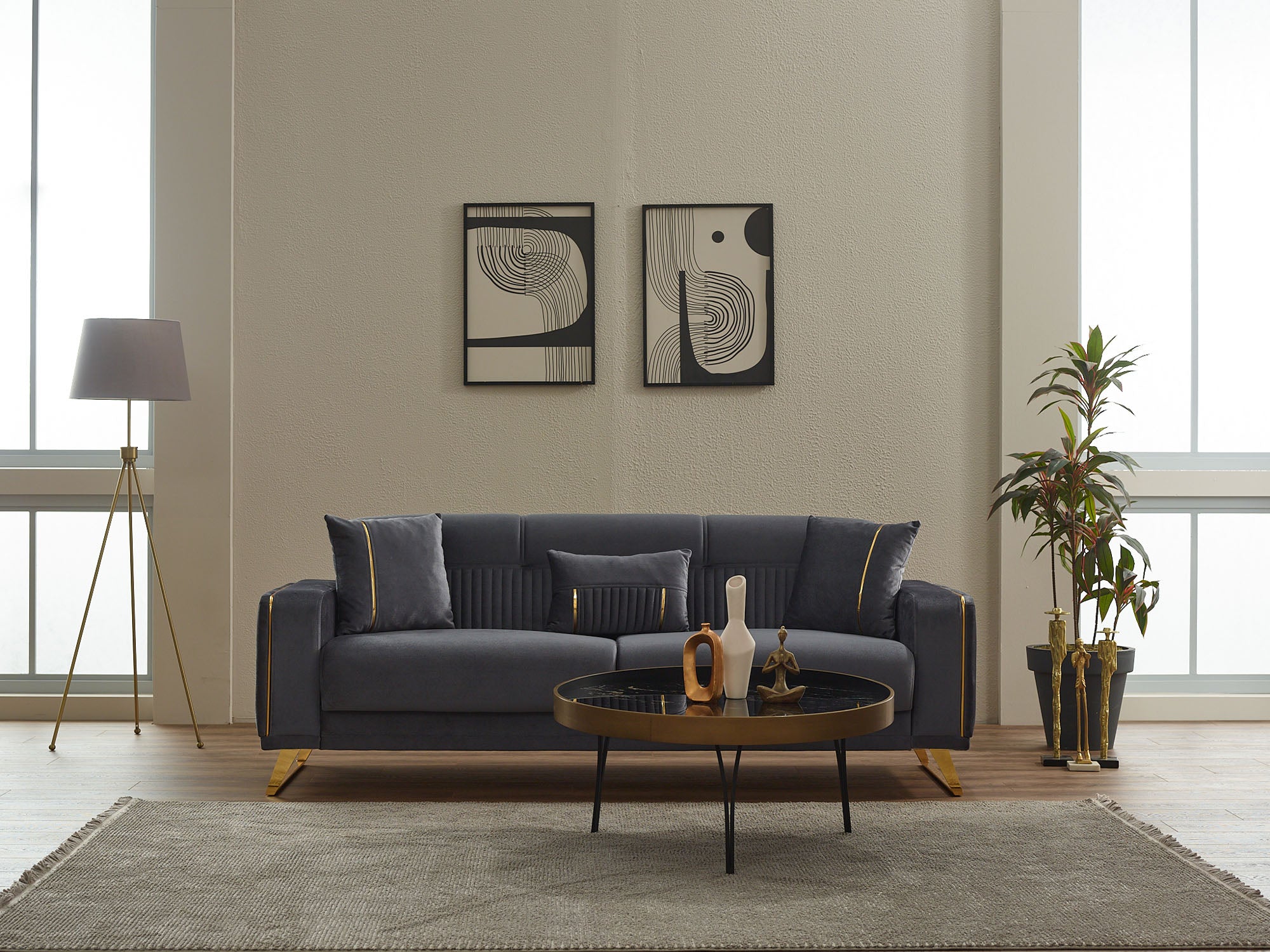 Astera Convertible Sofa