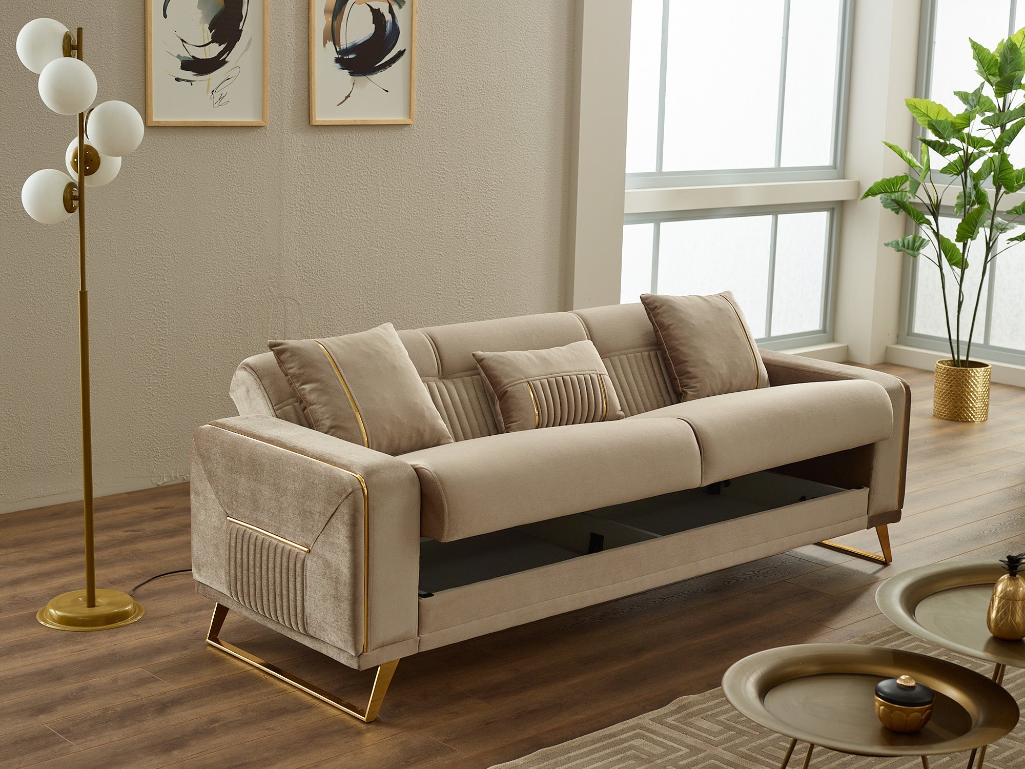 Astera Convertible Sofa