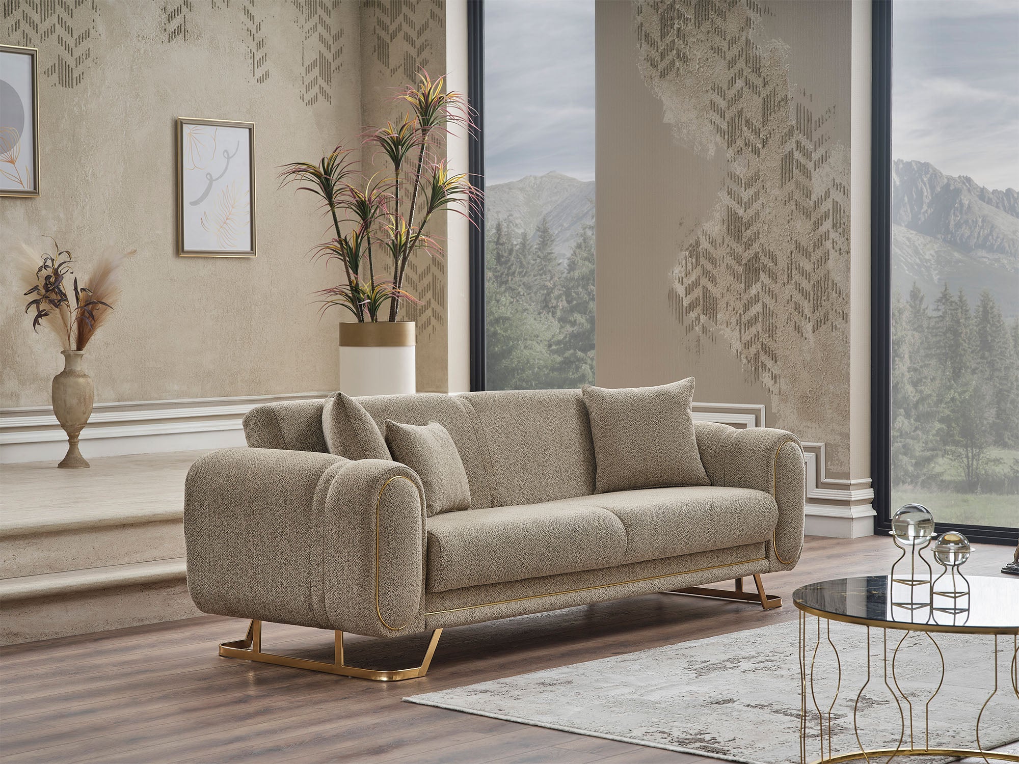 Aura Convertible Sofa