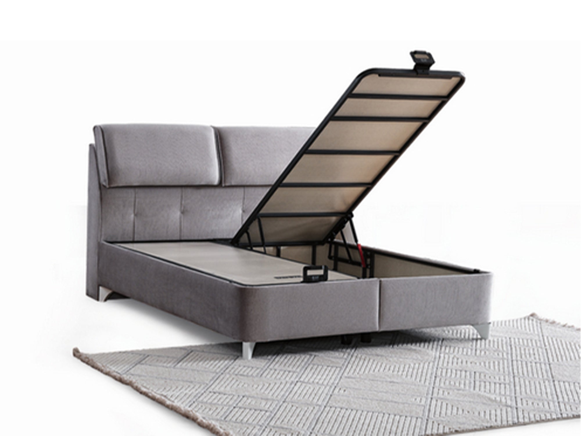 Aura Storage Bed With Headboard