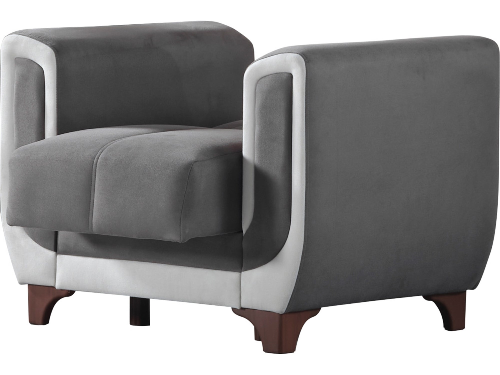 Berre 3-pieces (Sofa & Loveseat & Chair) Livingroom Set Grey