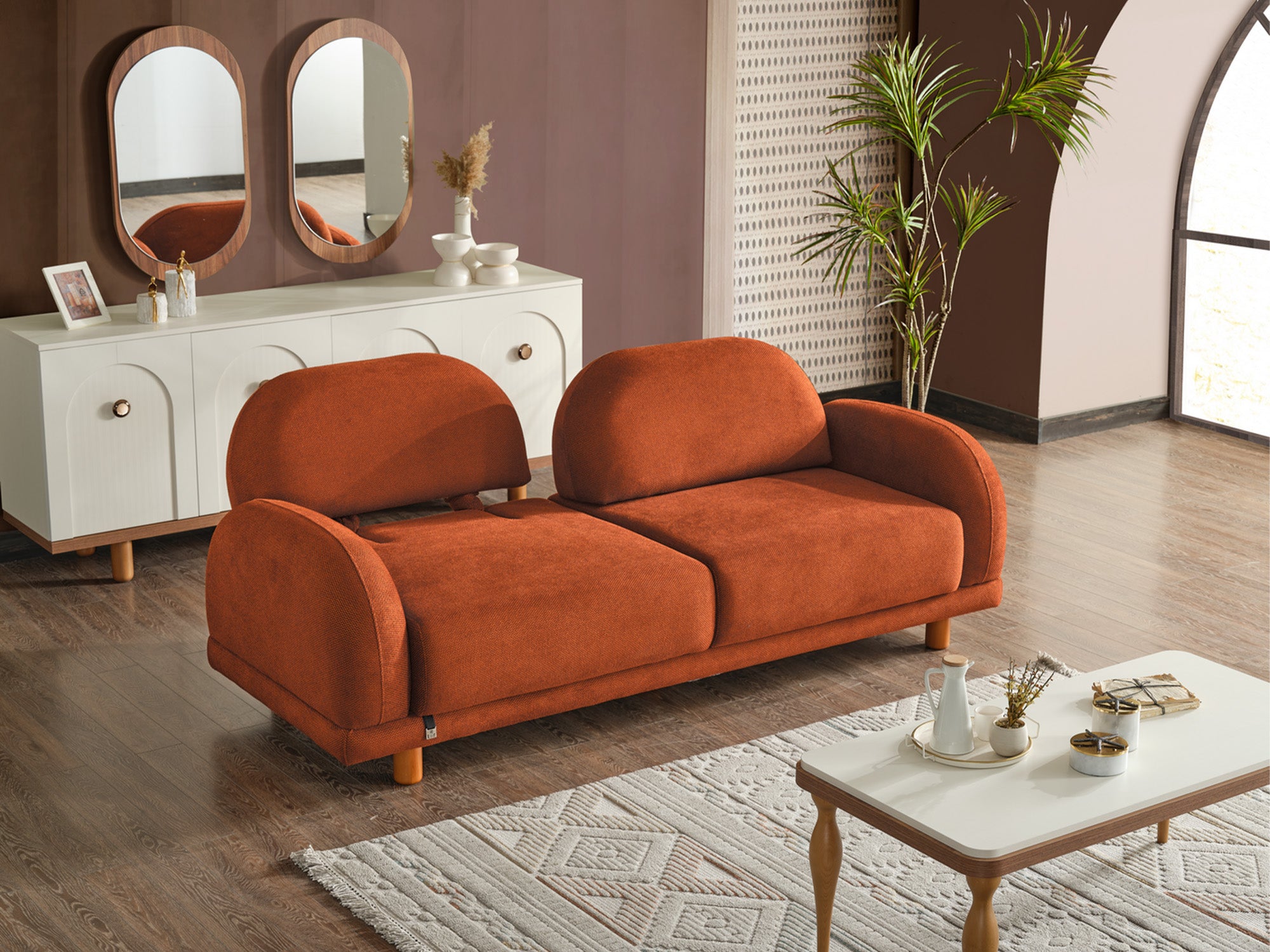 Bahama Convertible Loveseat