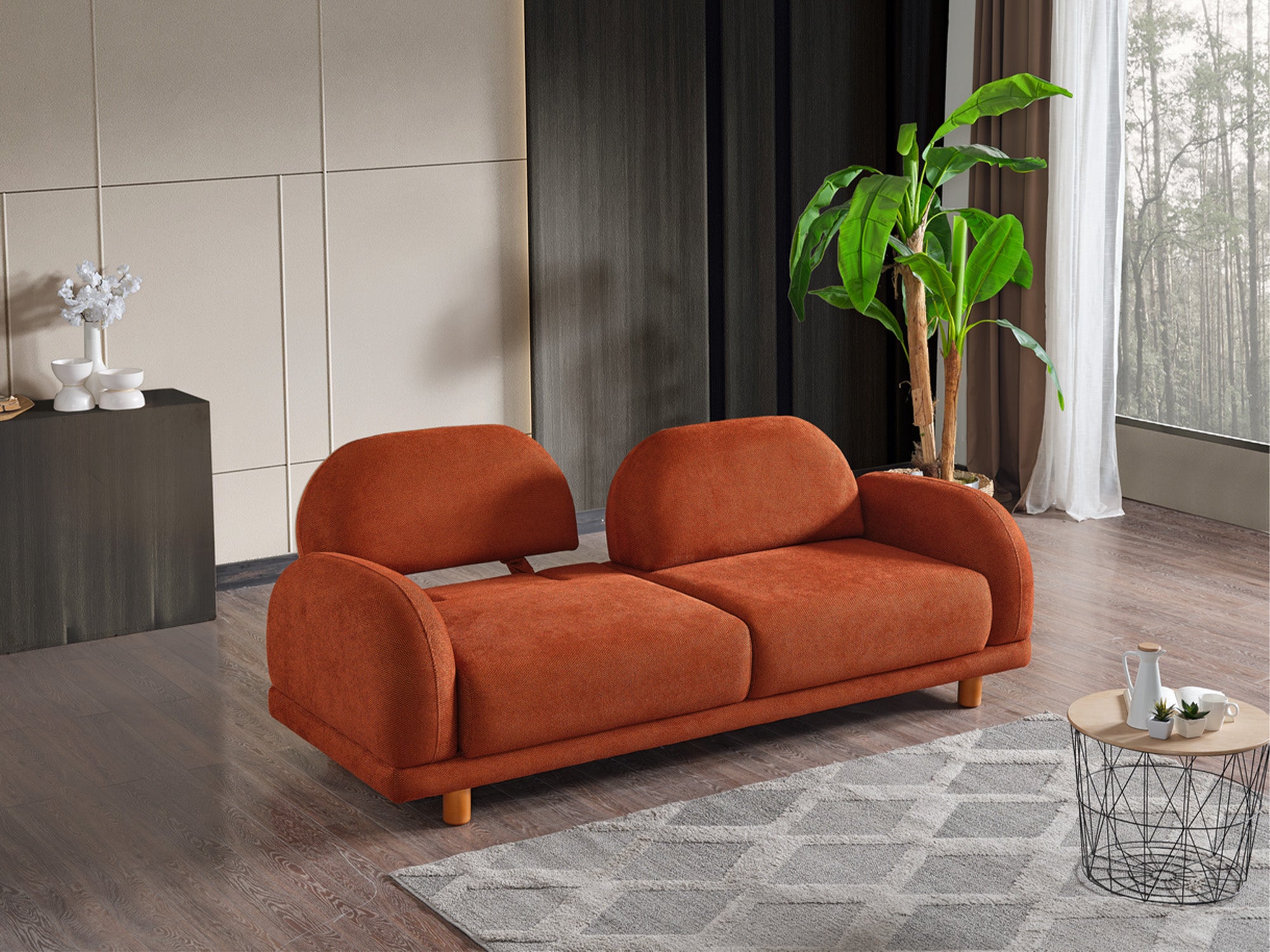 Bahama Convertible Loveseat