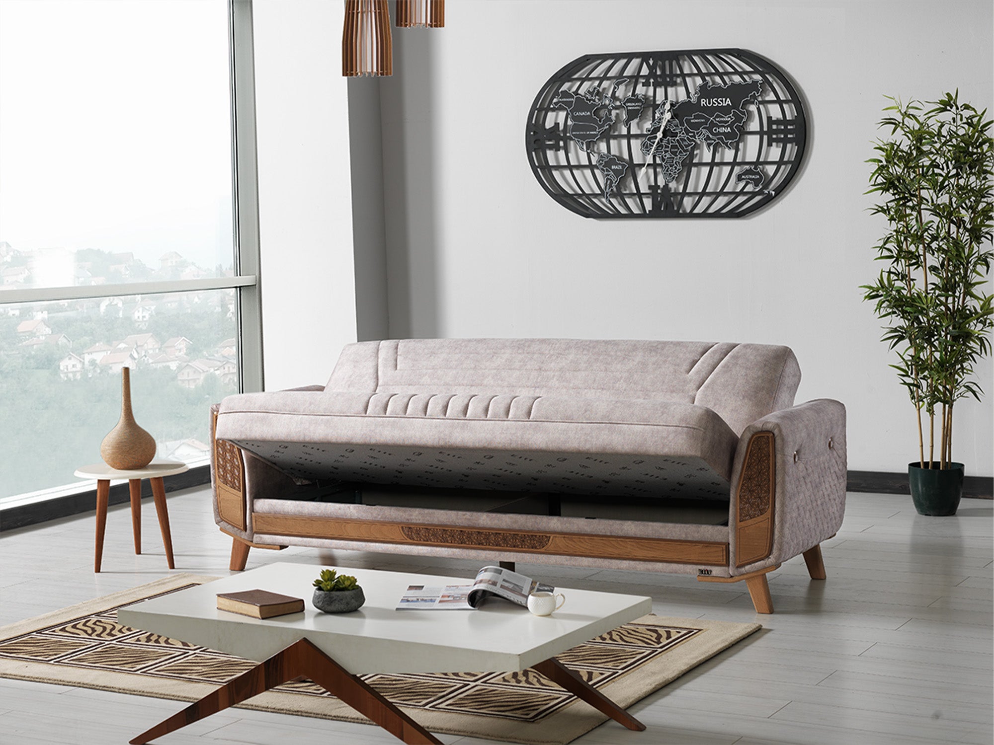Barbaros Convertible Sofa