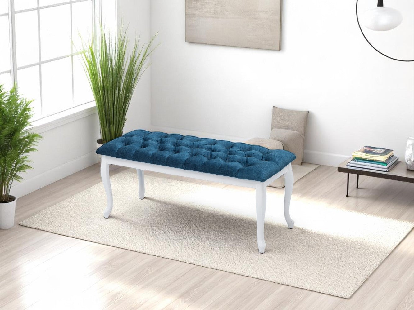 Bench With Wood Legs