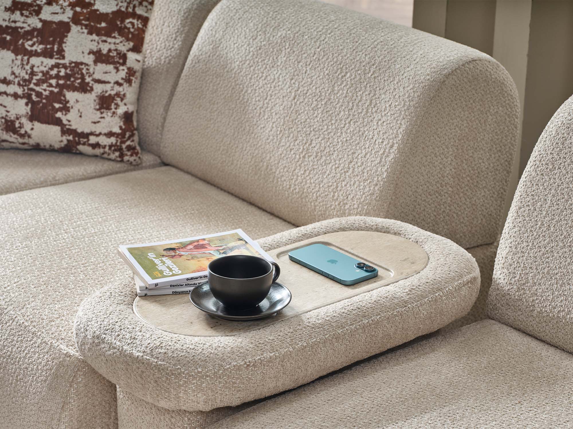 Bern Modular Sectional Sofa Cream