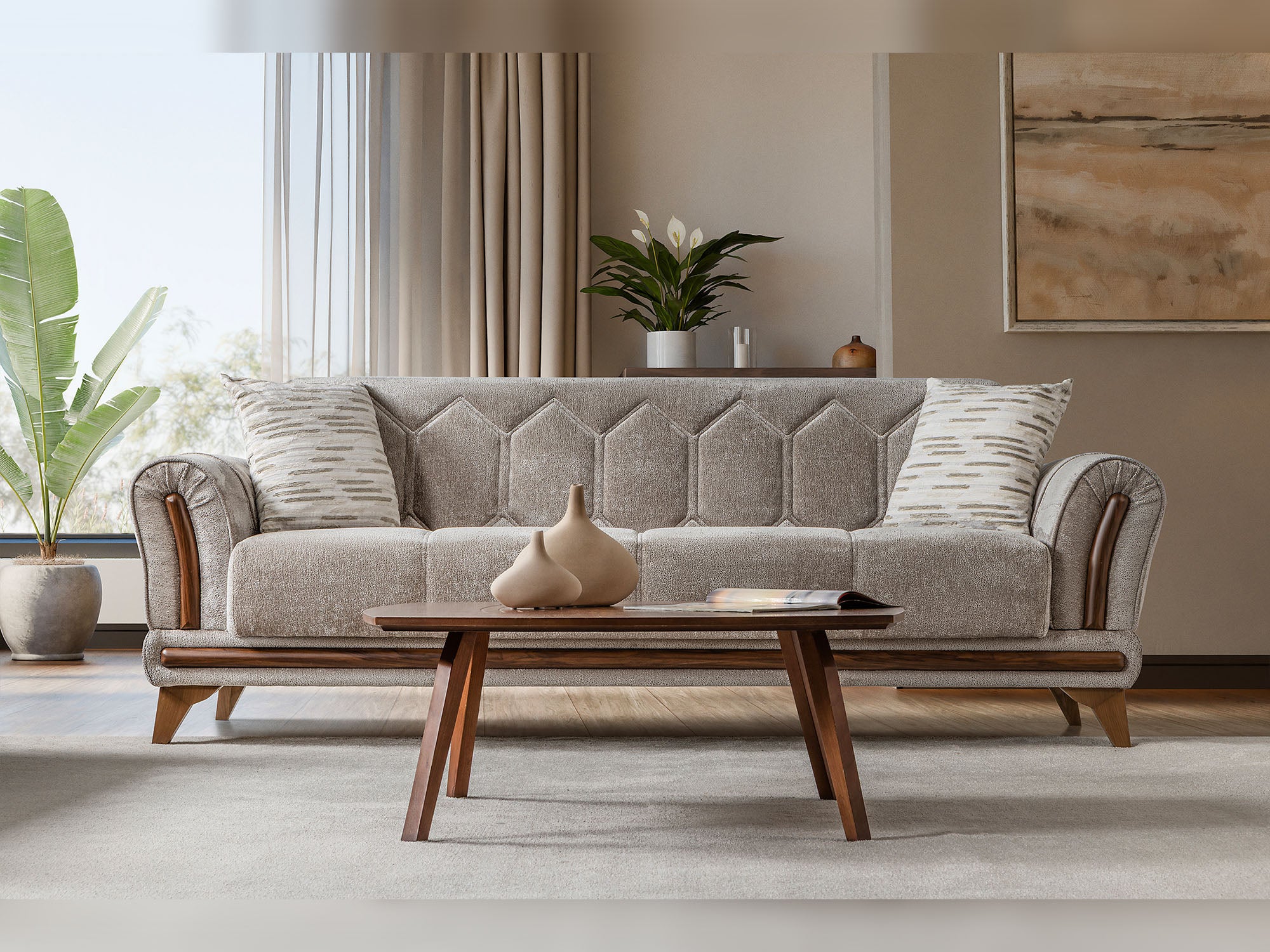 Bodrum Convertible Sofa