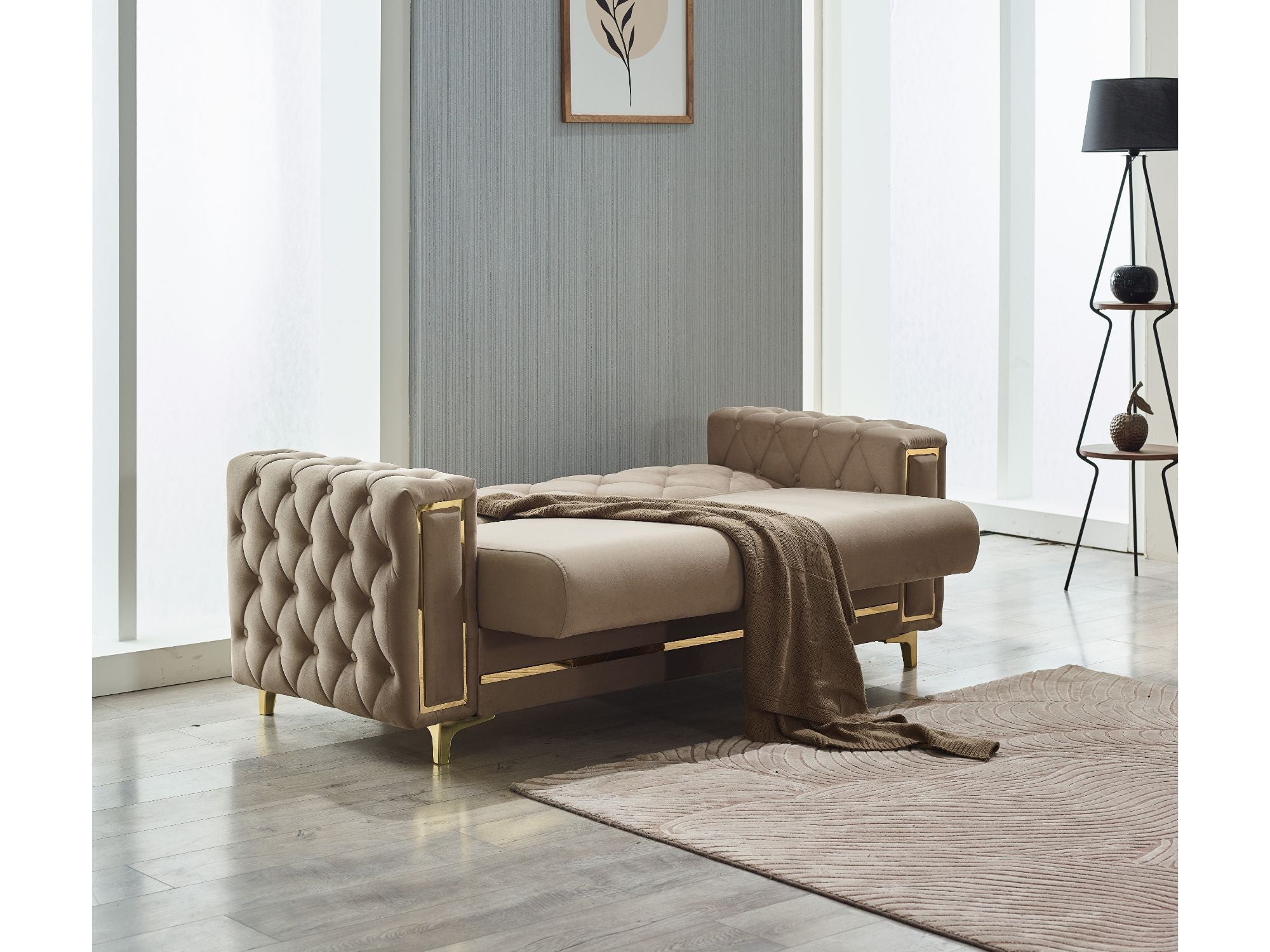 Bolivya 3-pieces (Sofa & Loveseat & Chair) Livingroom Set Beige