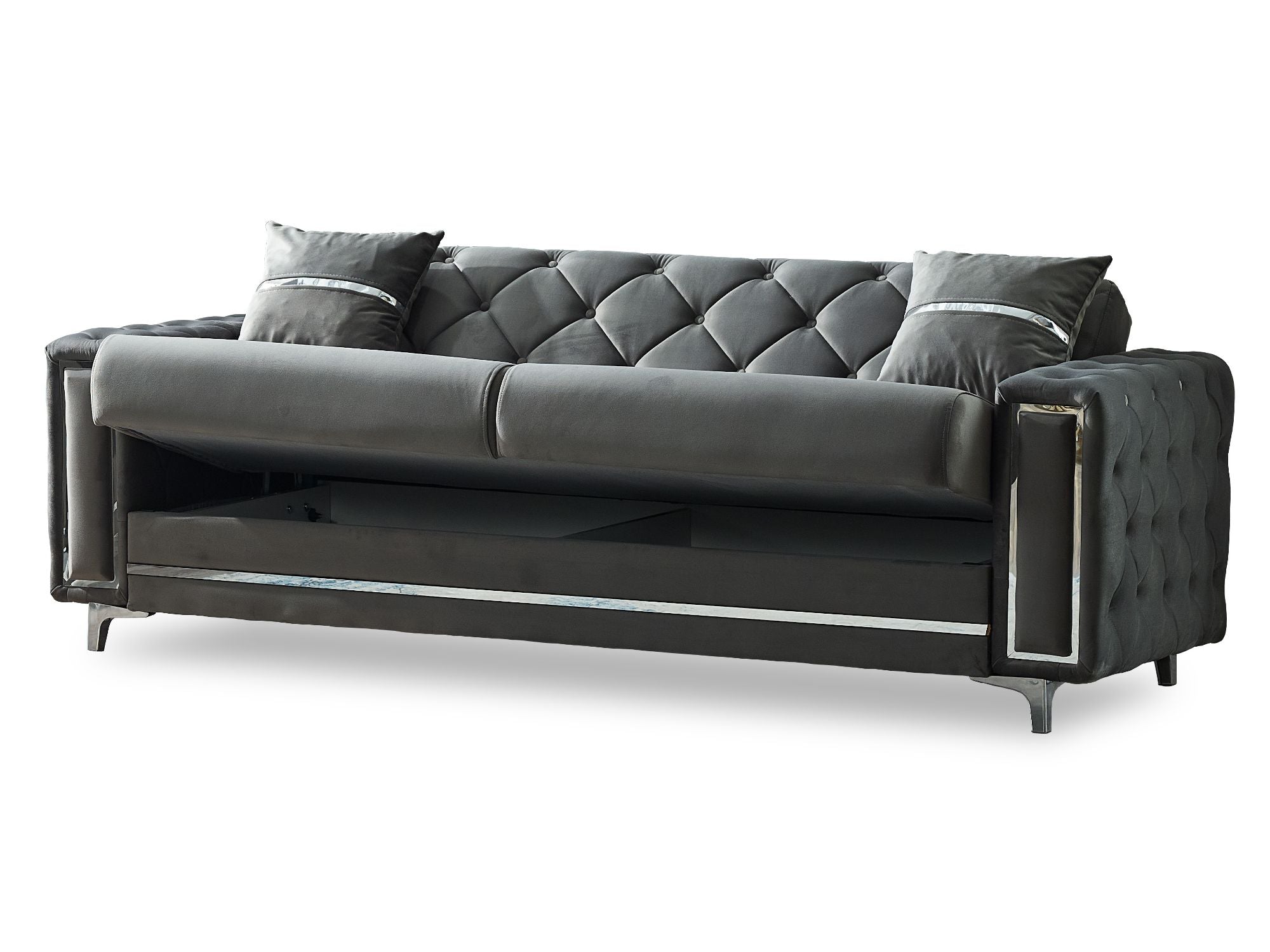 Bolivya 3-pieces (Sofa & Loveseat & Chair) Livingroom Set Grey