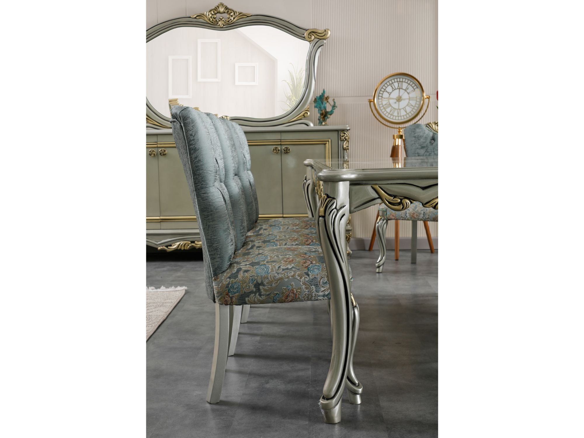 Buse Diningroom Table Light Green
