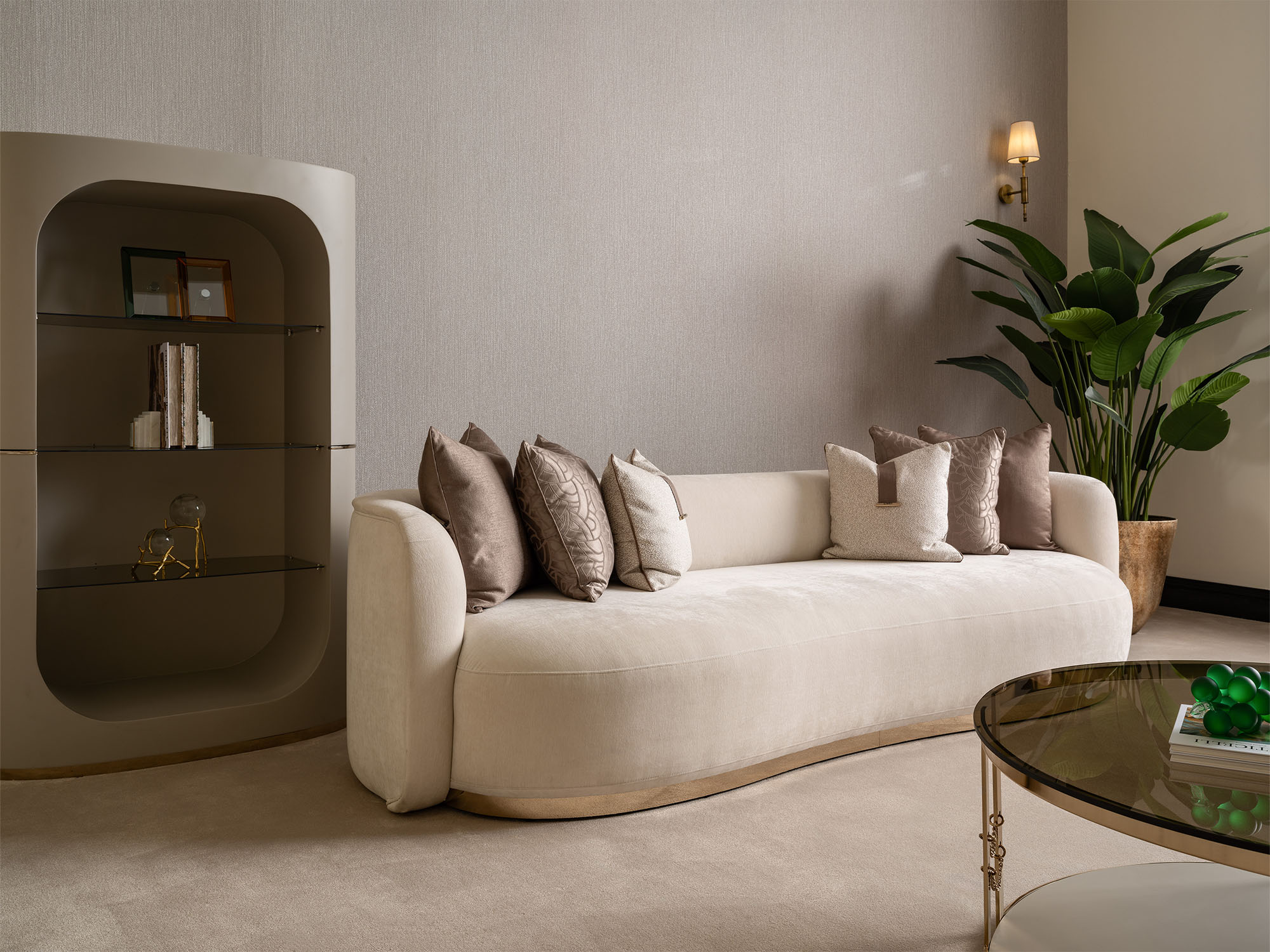Calista 4-pieces (2 Four Seater Sofa &  2 Chair) Livingroom