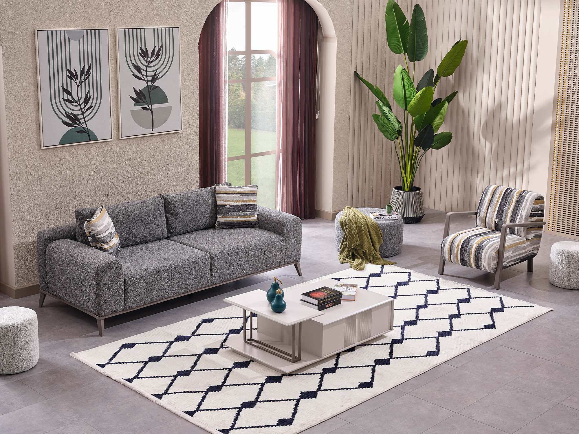 Cenova Convertible Sofa