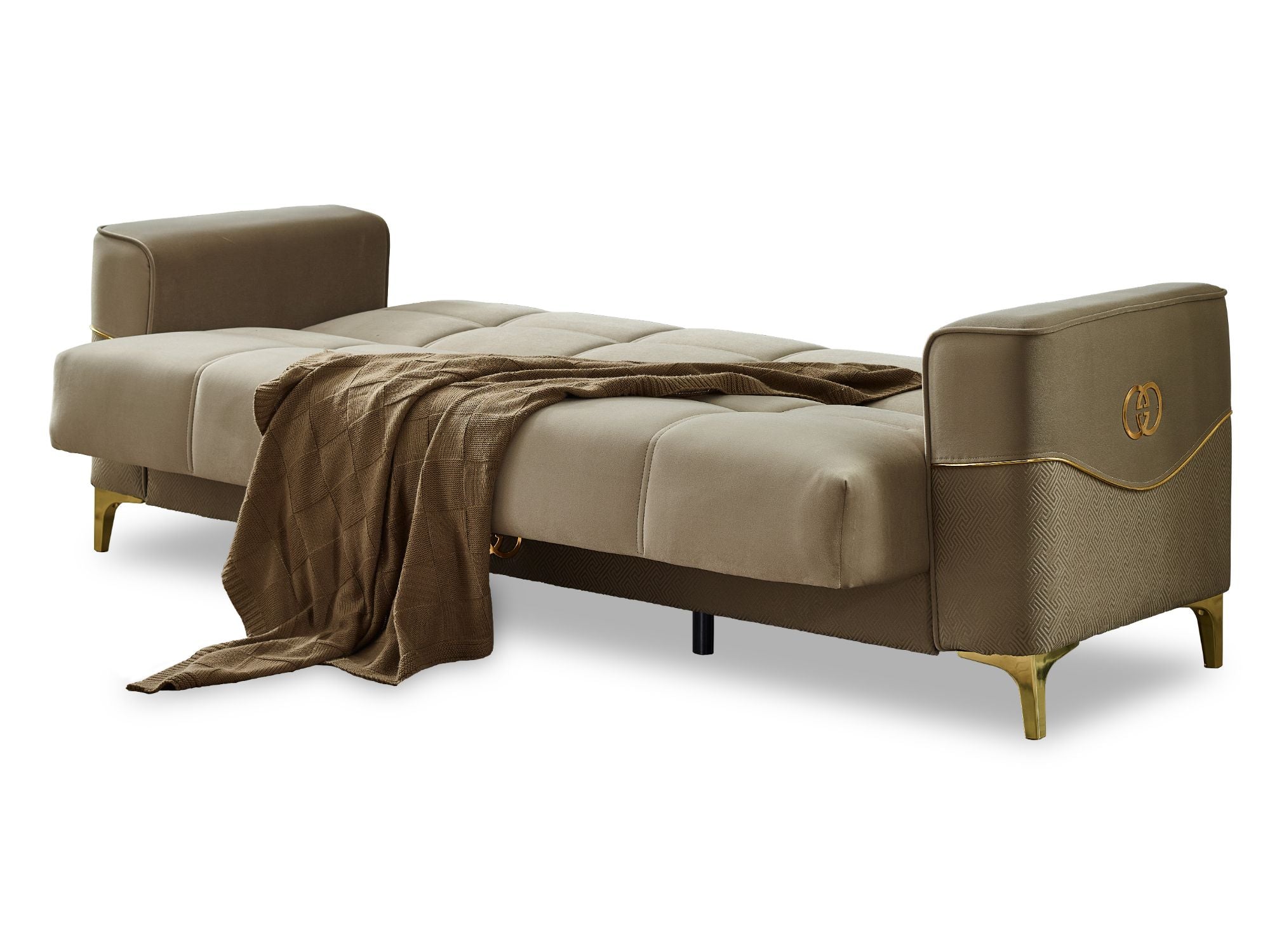 Clara 3-pieces (Sofa & Loveseat & Chair) Livingroom Set Beige
