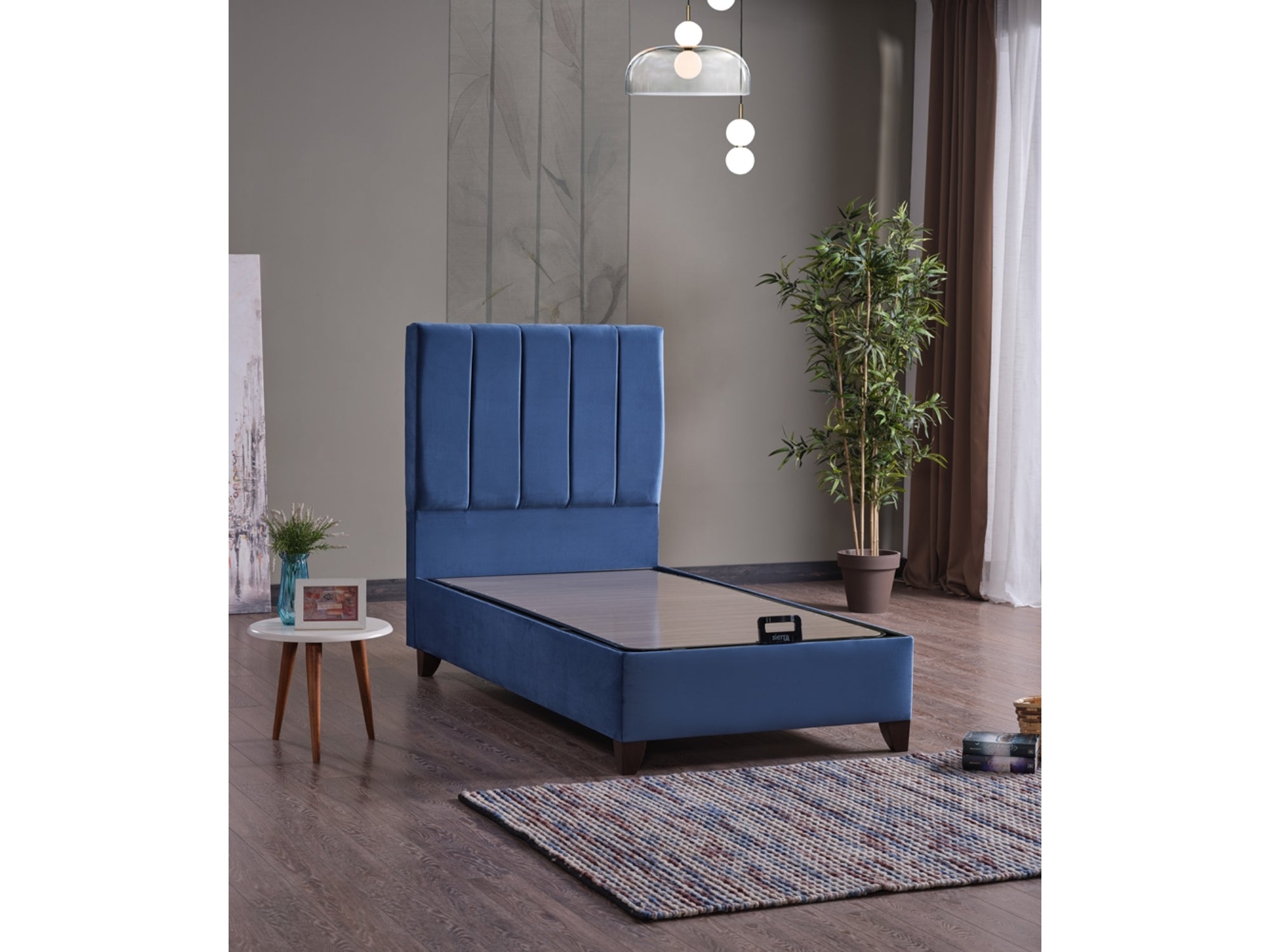 Cordoba Storage Bed With Headboard Dusty Rose