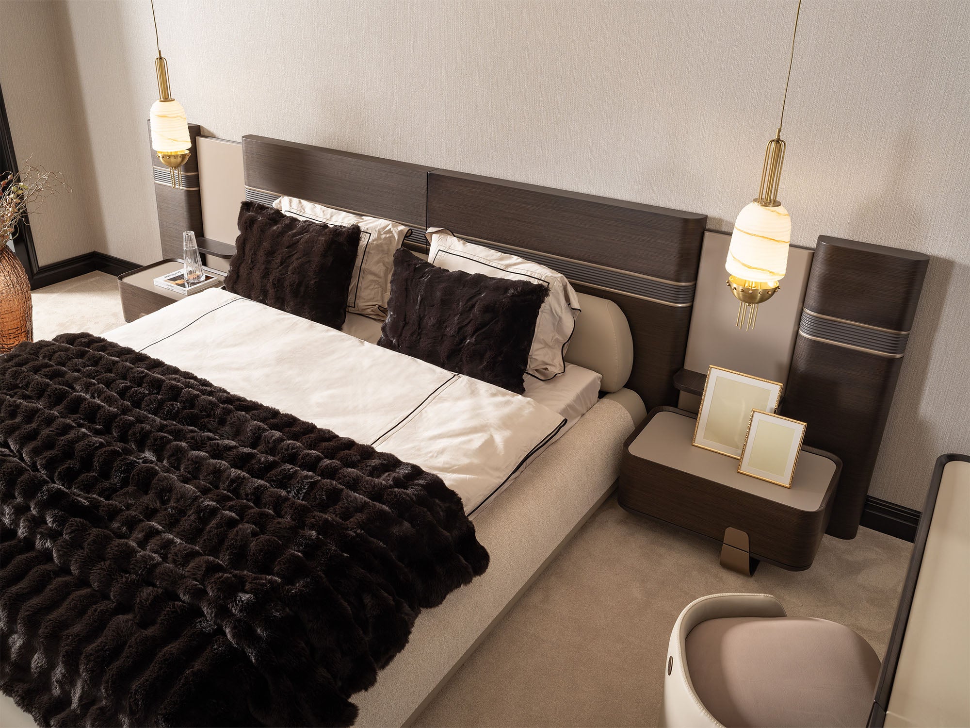 Corte Bed Frame With Headboard