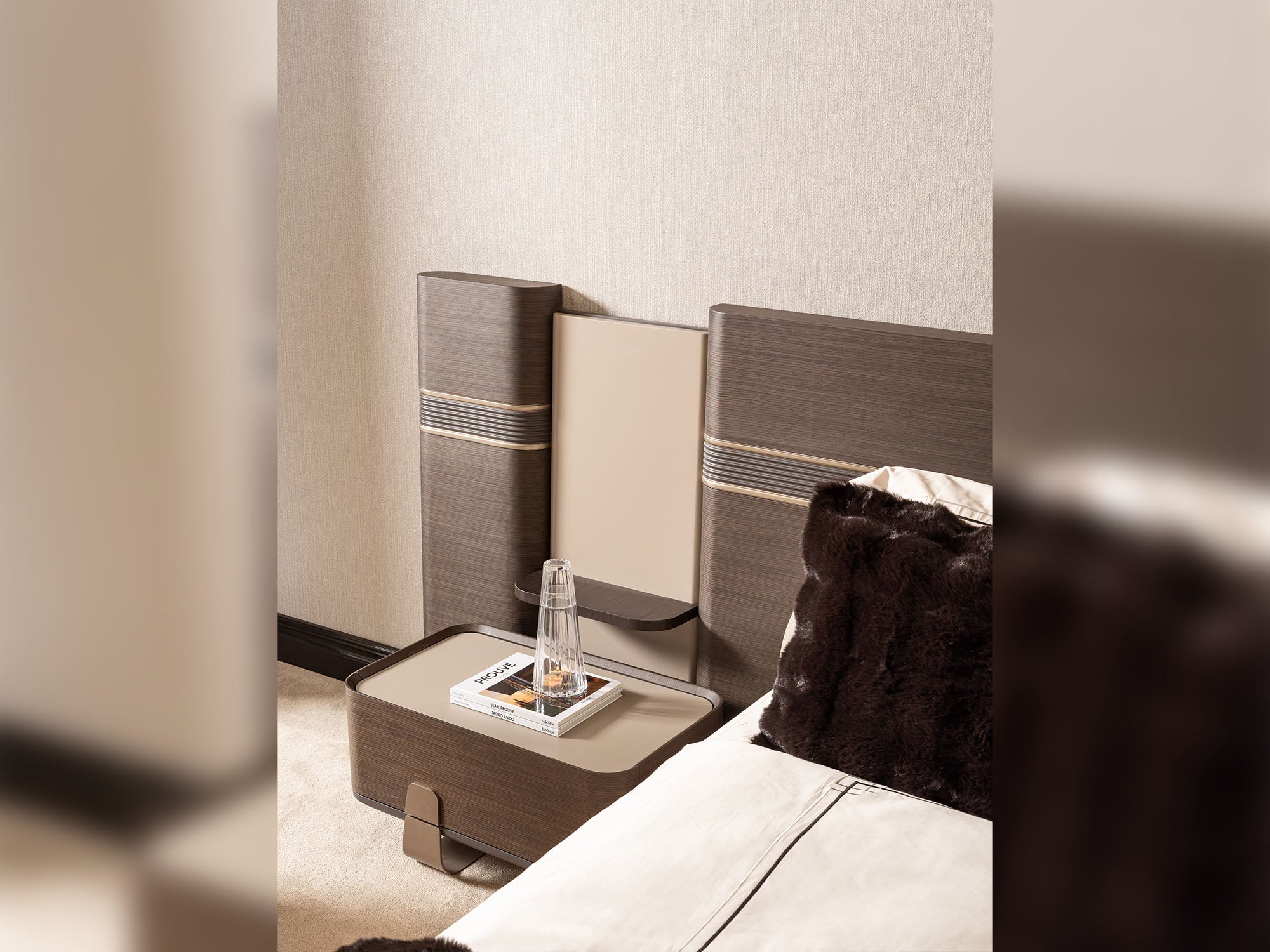 Corte Bed Frame With Headboard