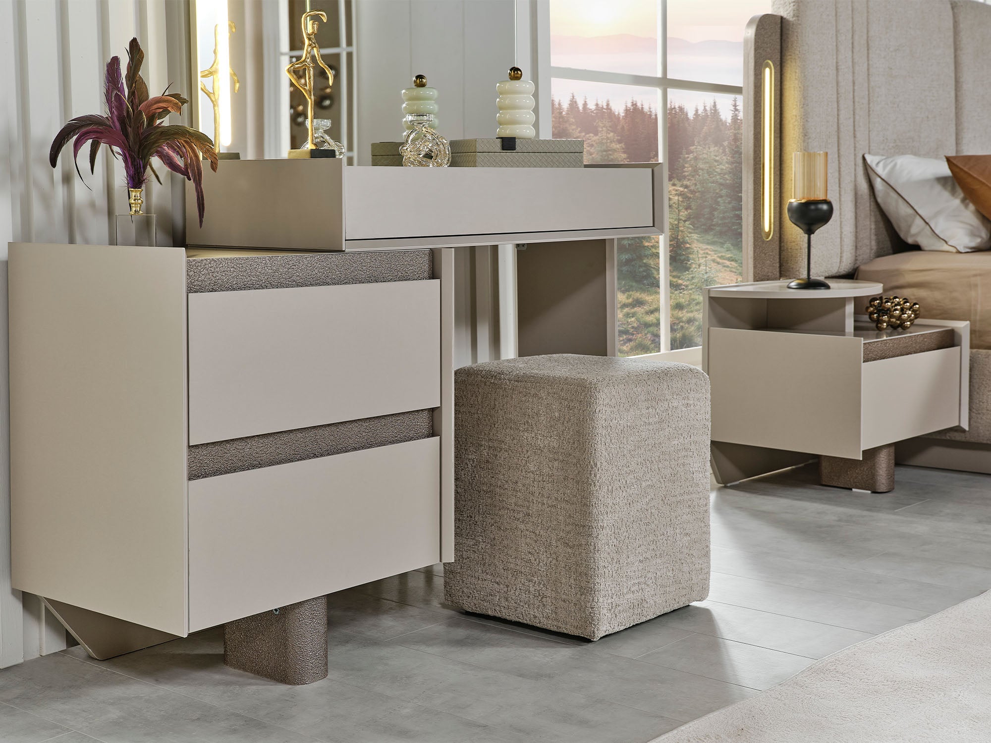 Efes Mum Dresser With Mirror