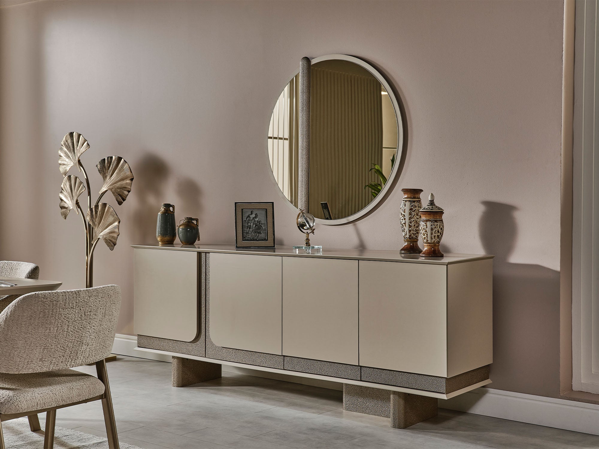 Efes Mum Consol With Mirror