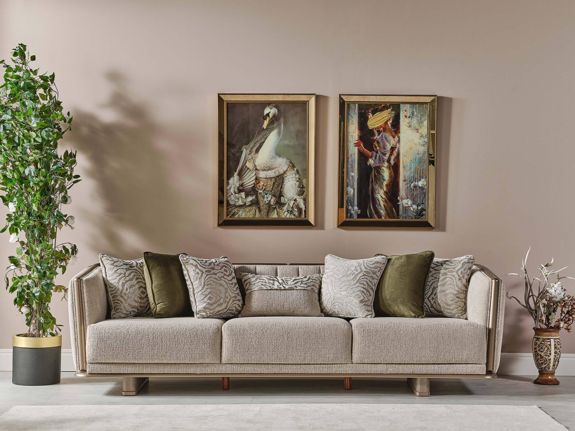 Efes Mum 4-pieces (2 Sofa & 2 Chair) Livingroom