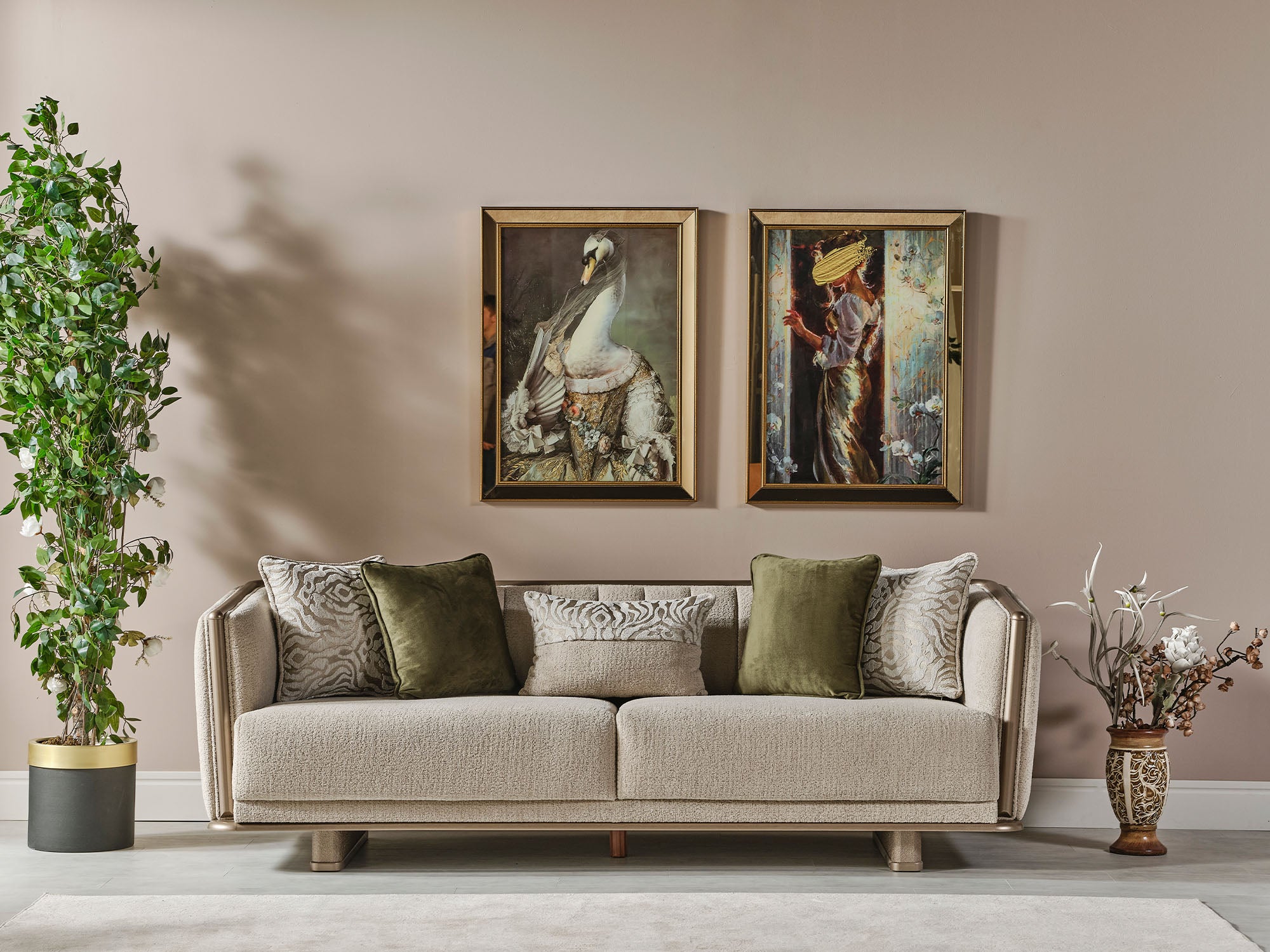 Efes Mum Stationary Sofa