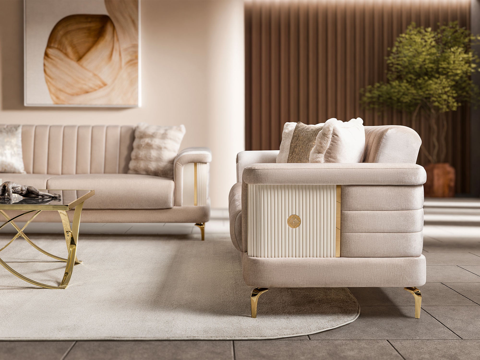 Elano Convertible Sofa
