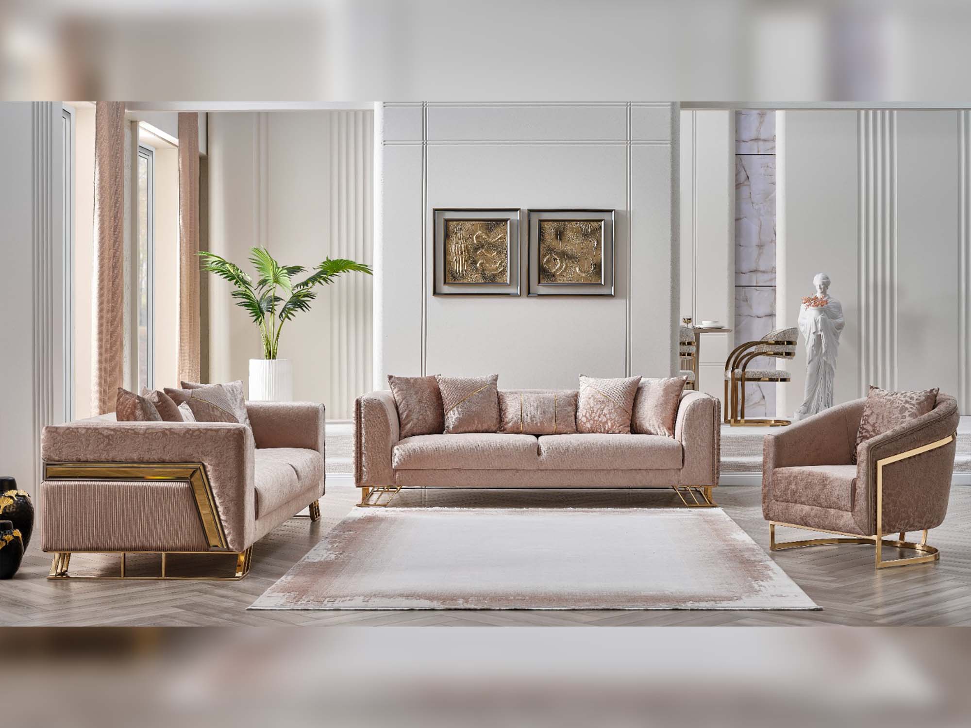 Elegance San Stationary Sofa