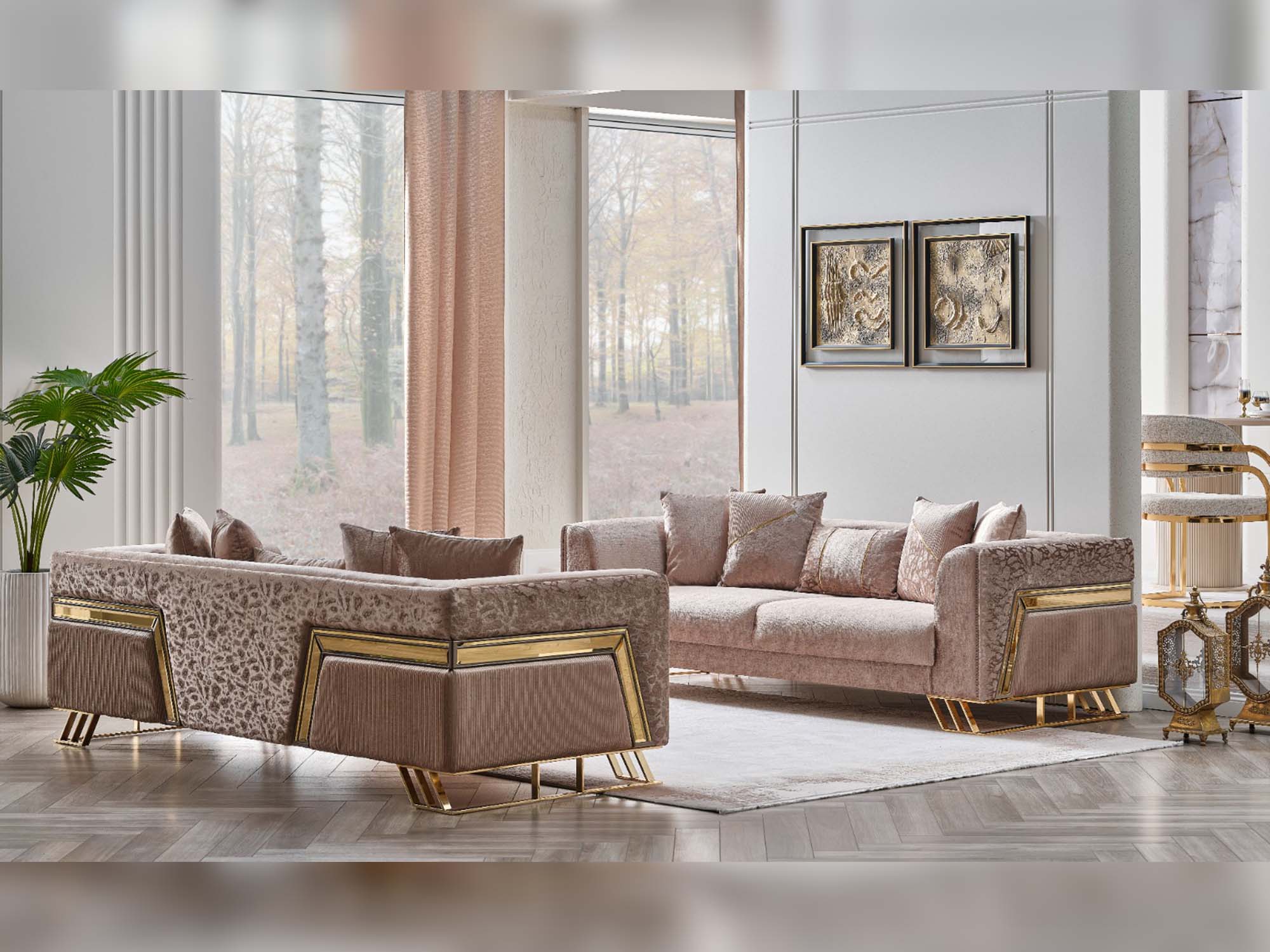 Elegance San Stationary Sofa