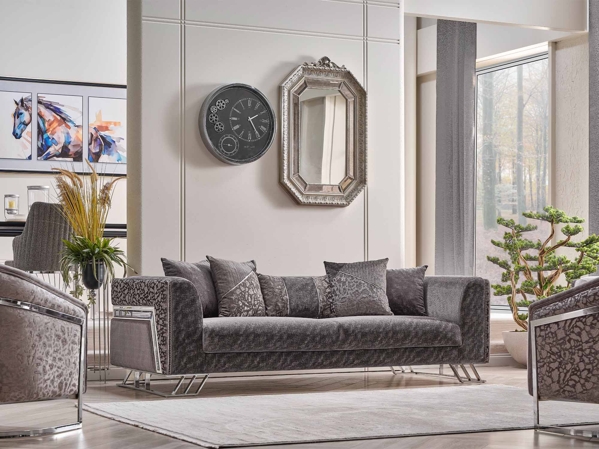 Elegance San Stationary Sofa