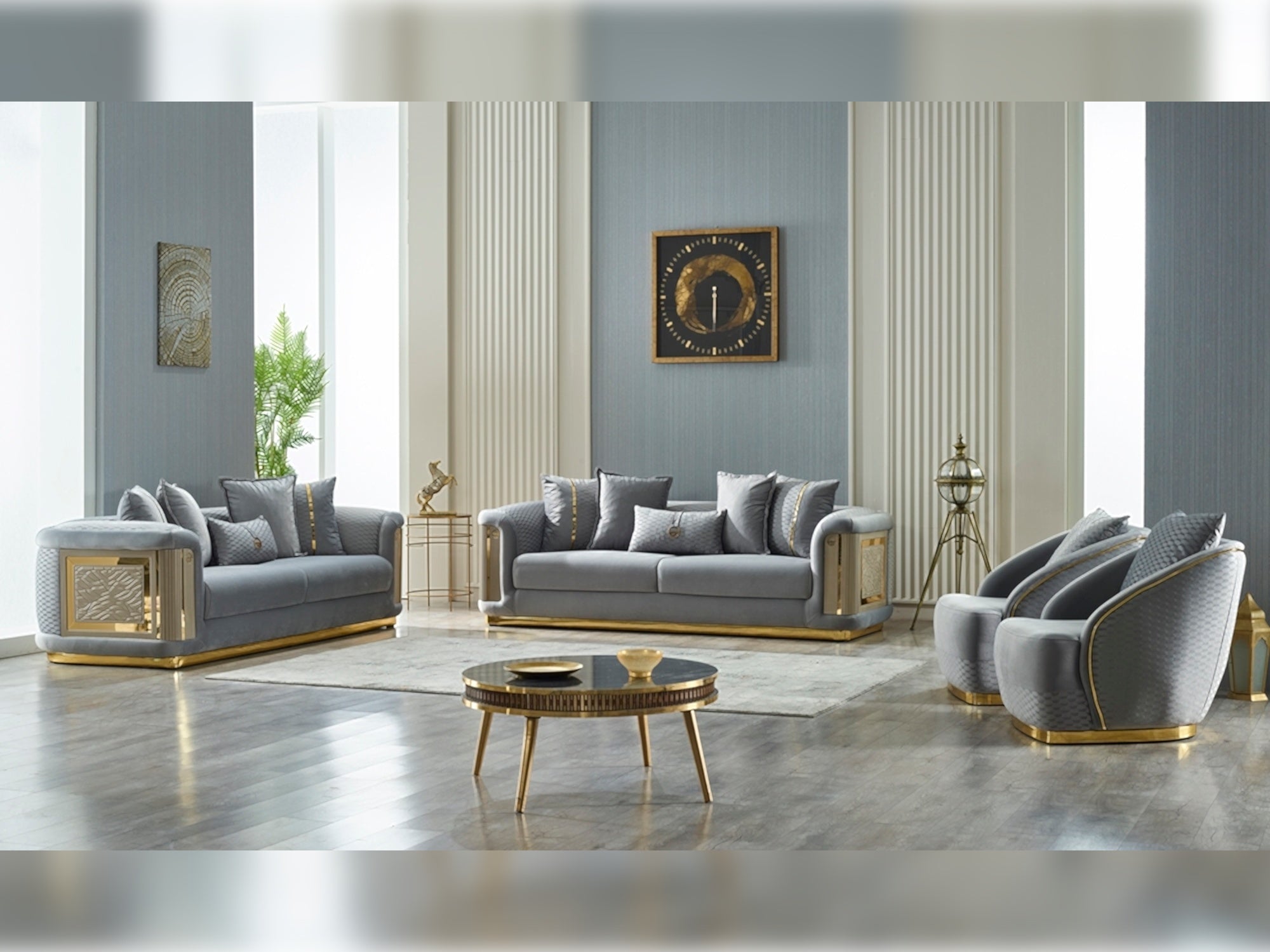 Elegance Chair Light Grey