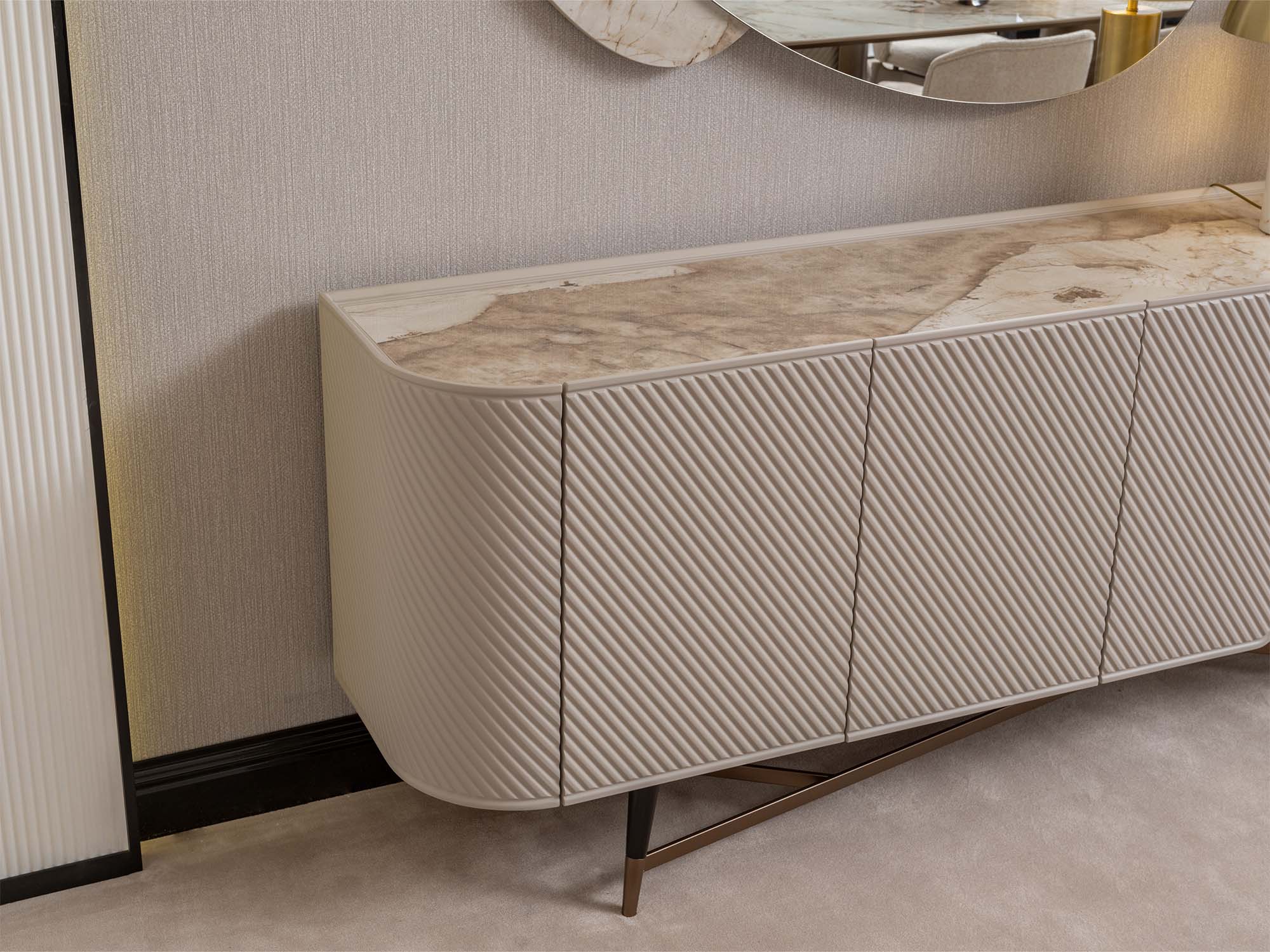 Essenza Consol With Mirror