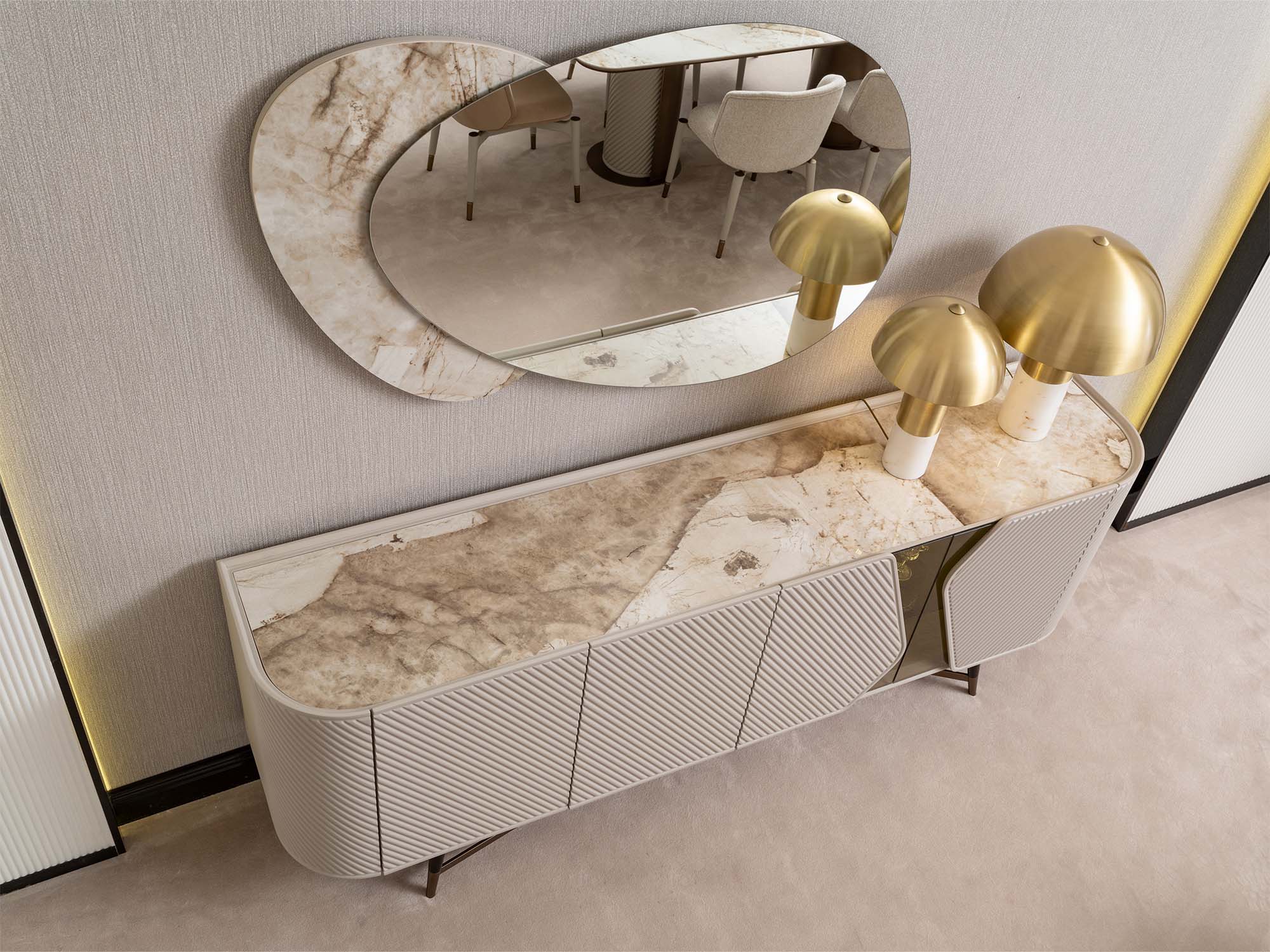 Essenza Consol With Mirror