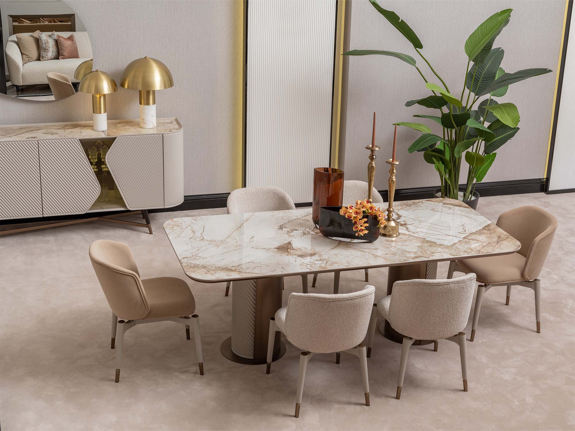 Essenza Dining Chair (6 PCS)