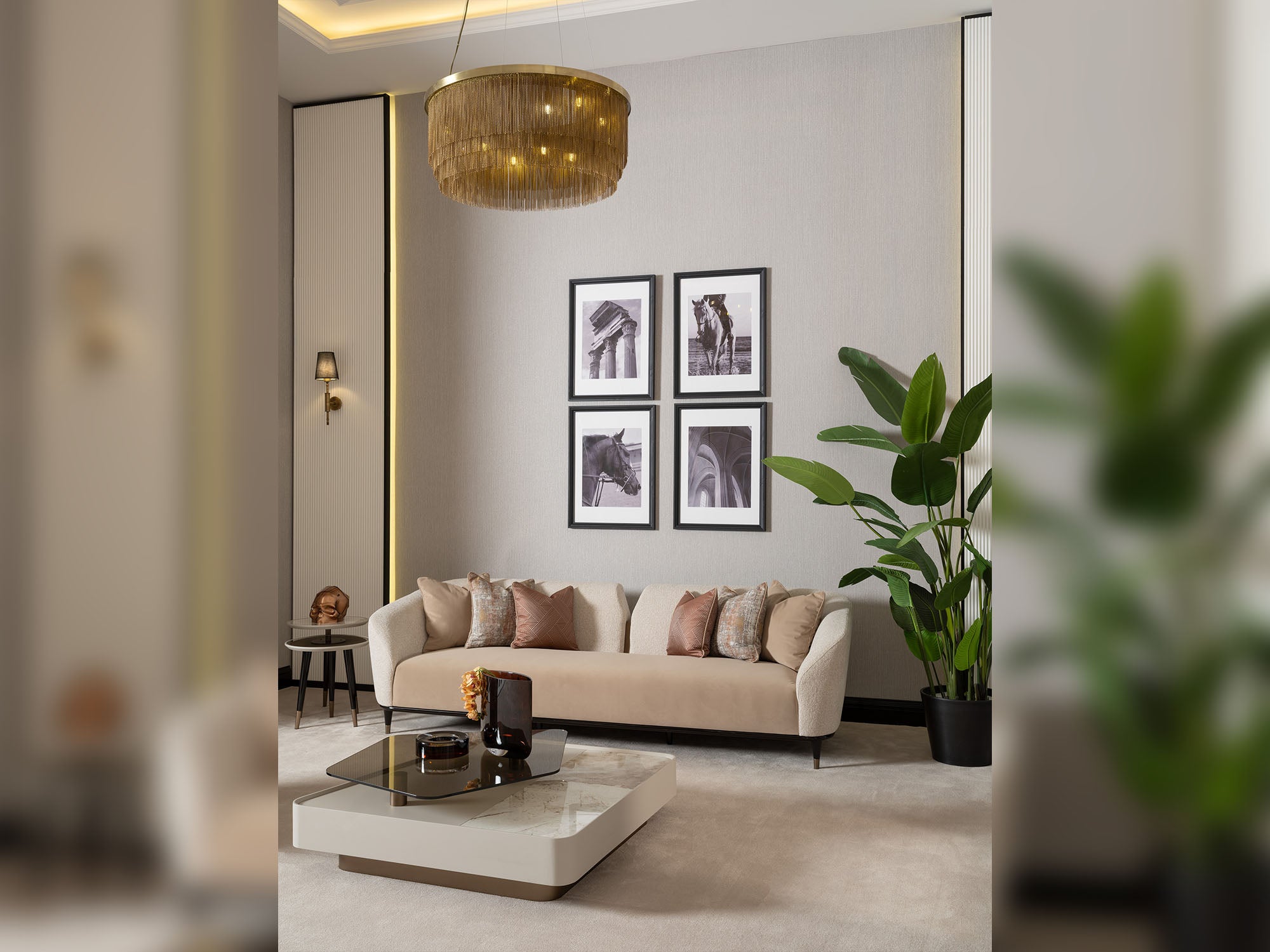 Essenza 4-pieces (2 Sofa &  2 Chair) Livingroom