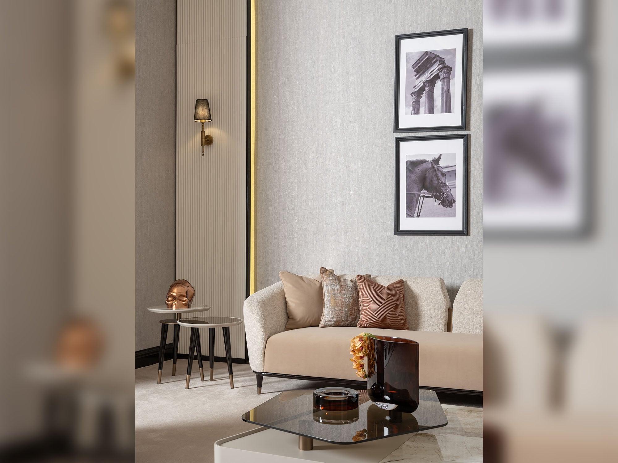 Essenza 4-pieces (2 Sofa &  2 Chair) Livingroom