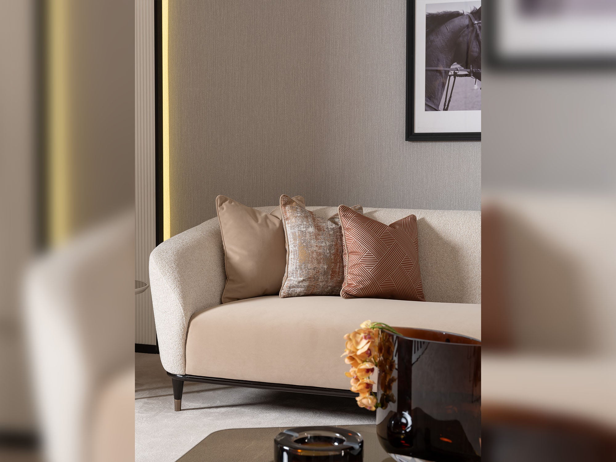Essenza 4-pieces (2 Sofa &  2 Chair) Livingroom