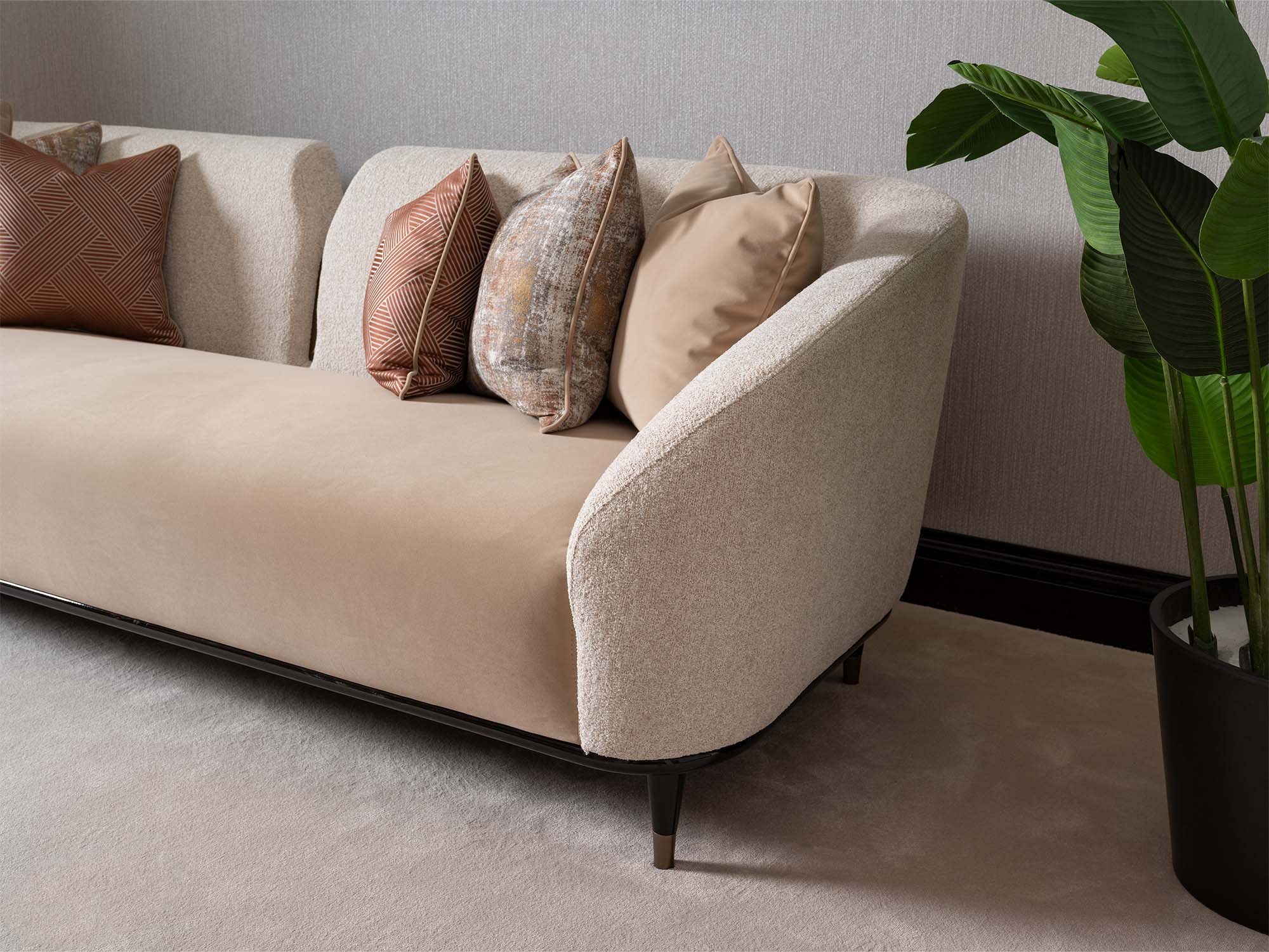 Essenza 4-pieces (2 Sofa &  2 Chair) Livingroom