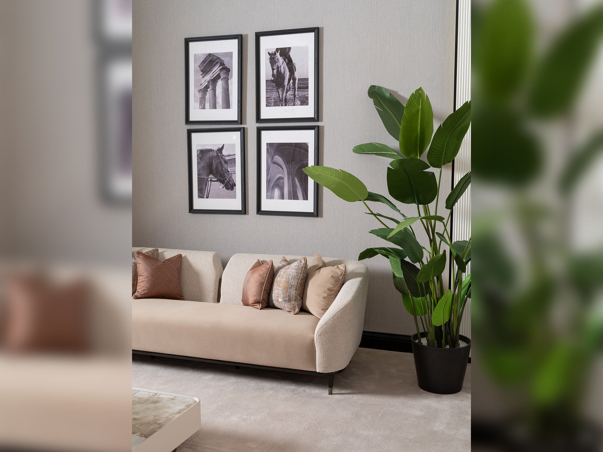Essenza 4-pieces (2 Sofa &  2 Chair) Livingroom