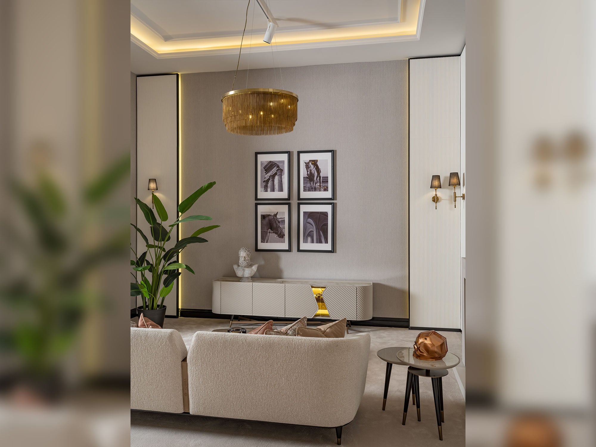 Essenza 4-pieces (2 Sofa &  2 Chair) Livingroom