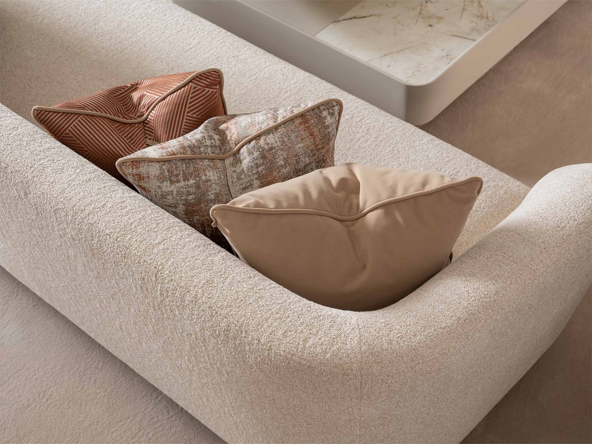 Essenza 4-pieces (2 Sofa &  2 Chair) Livingroom
