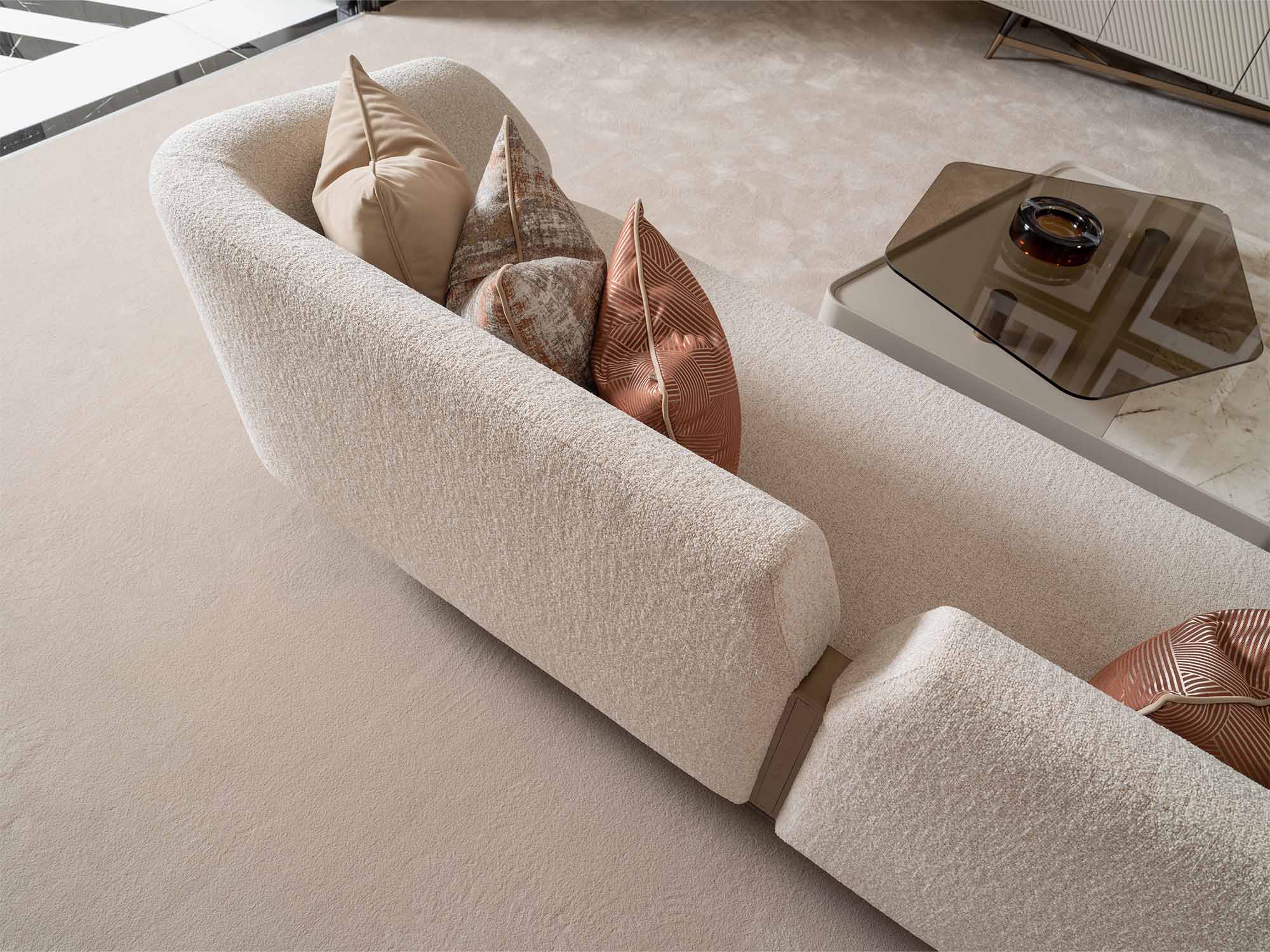 Essenza 4-pieces (2 Sofa &  2 Chair) Livingroom