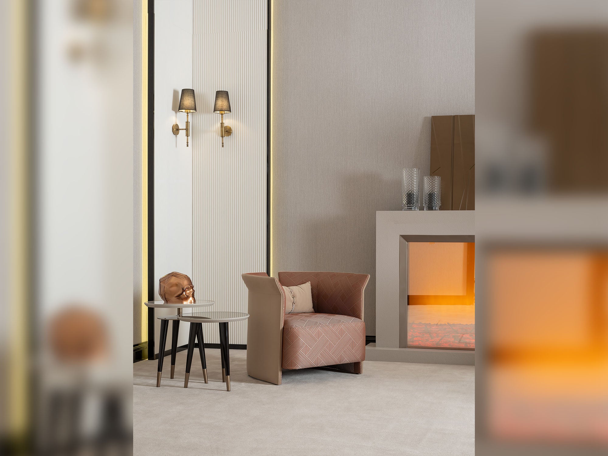 Essenza 4-pieces (2 Sofa &  2 Chair) Livingroom