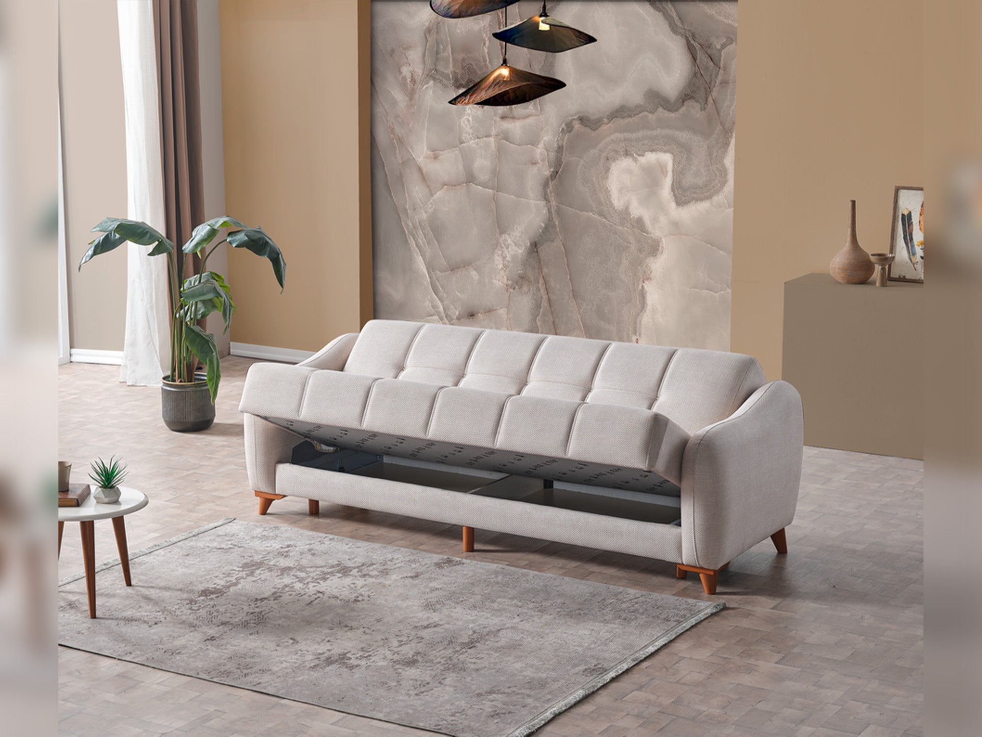 Fabia Convertible Sofa