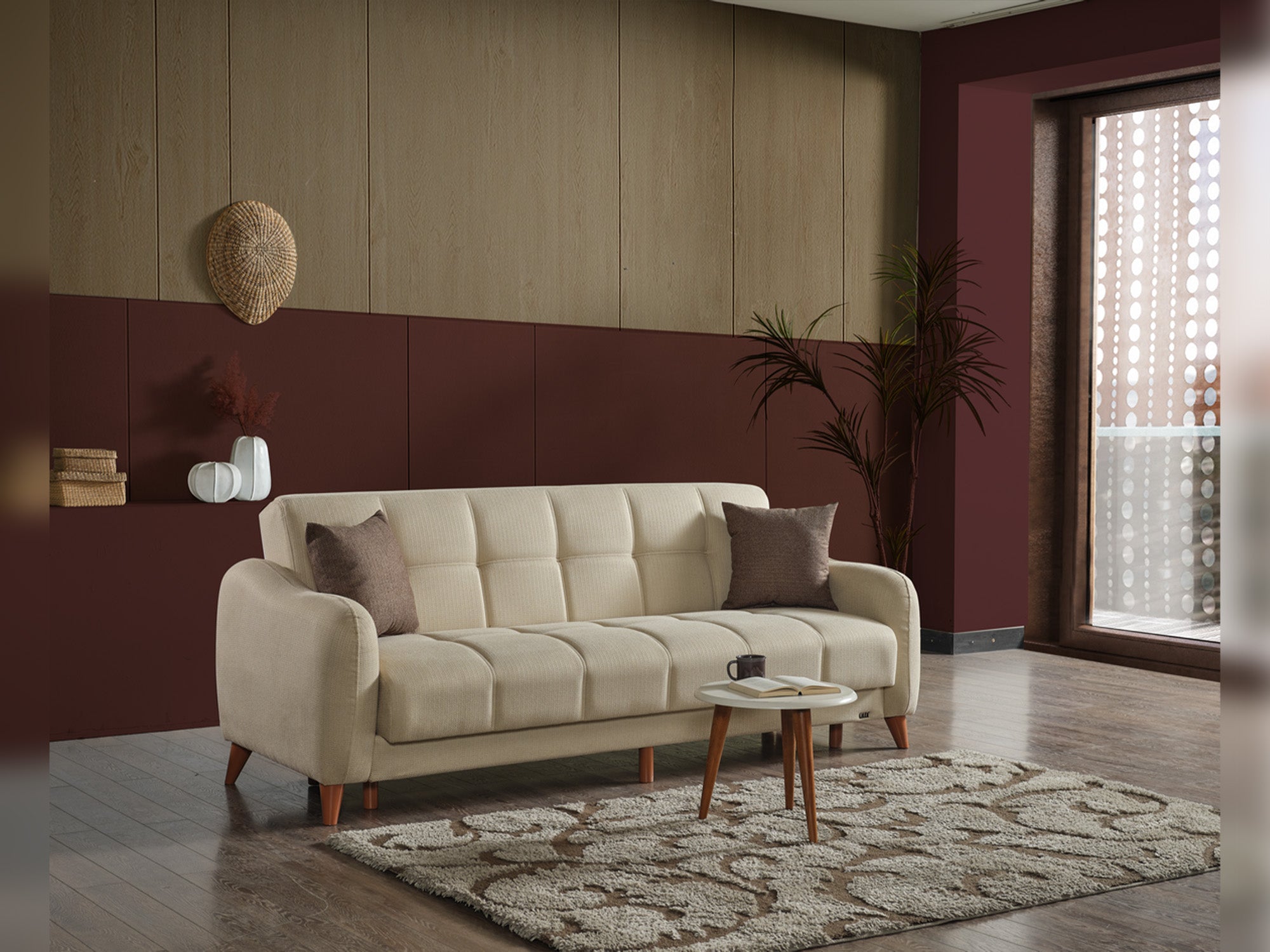 Fabia Convertible Sofa