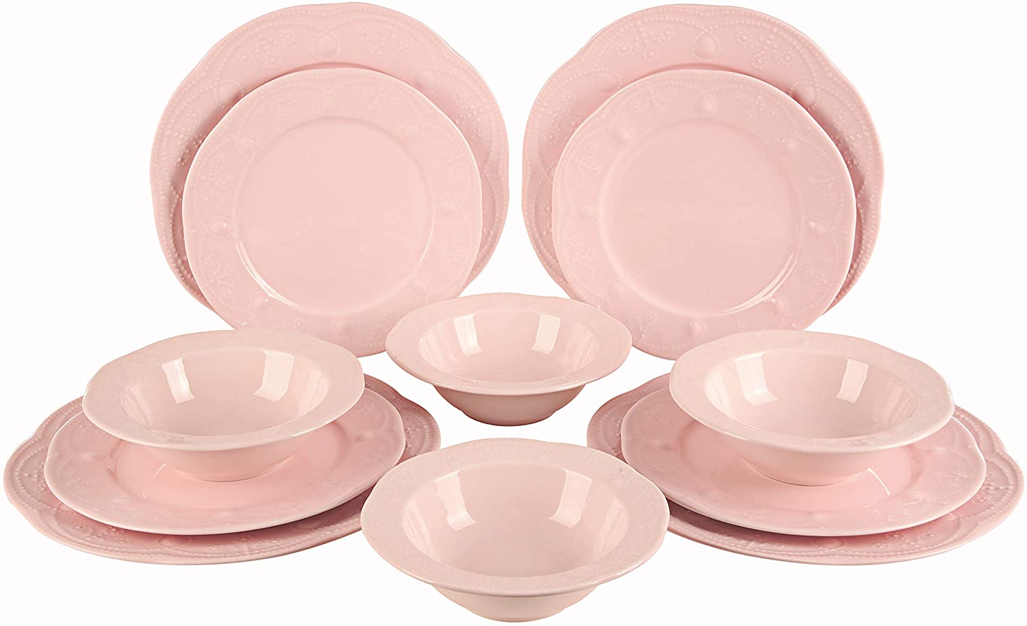 Fulya 12 Pieces Dinnerware Set