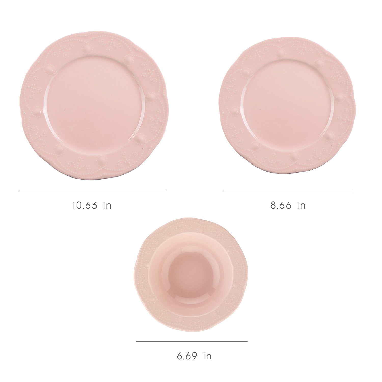 Fulya 12 Pieces Dinnerware Set