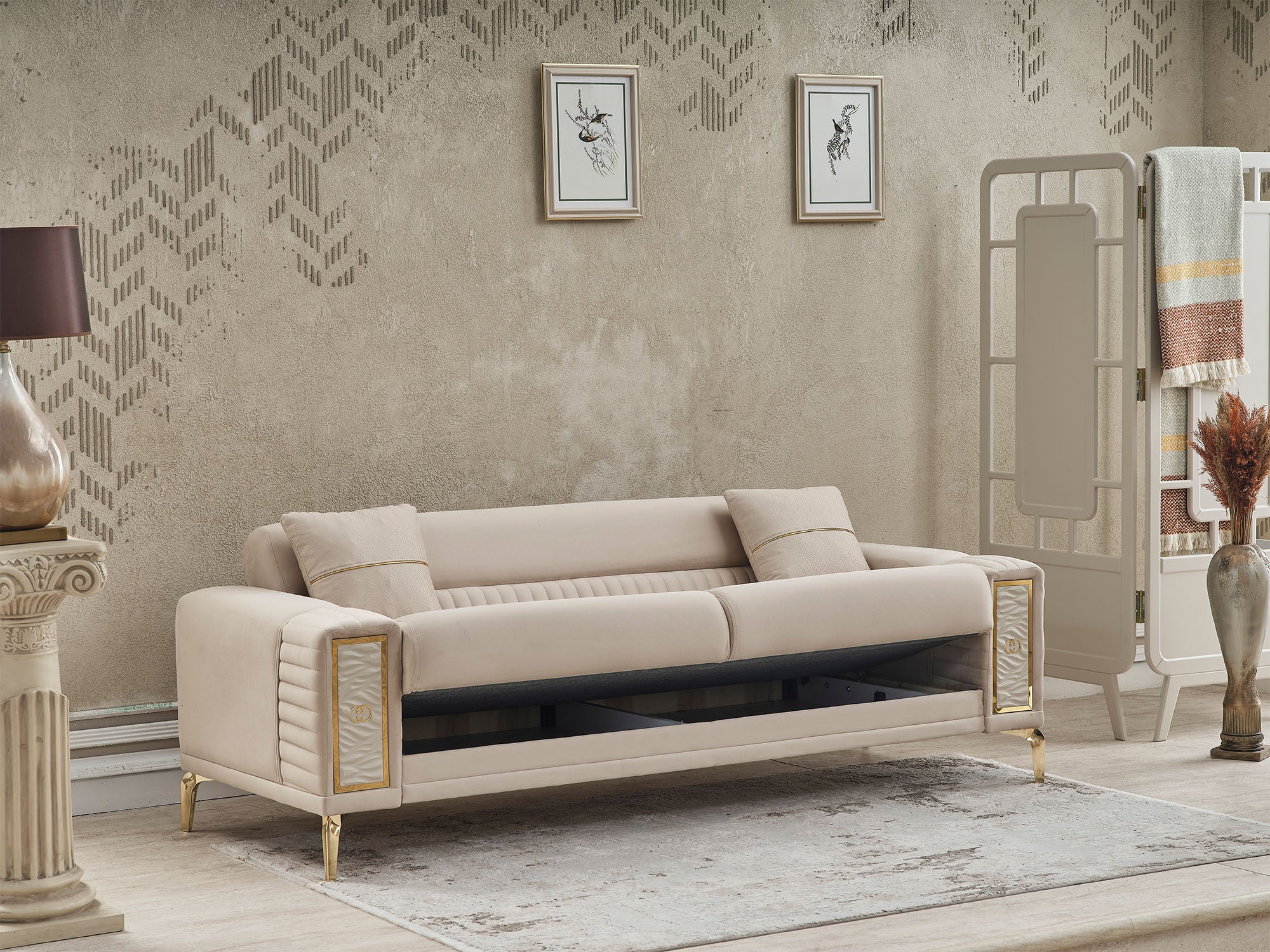 Galina Convertible Sofa
