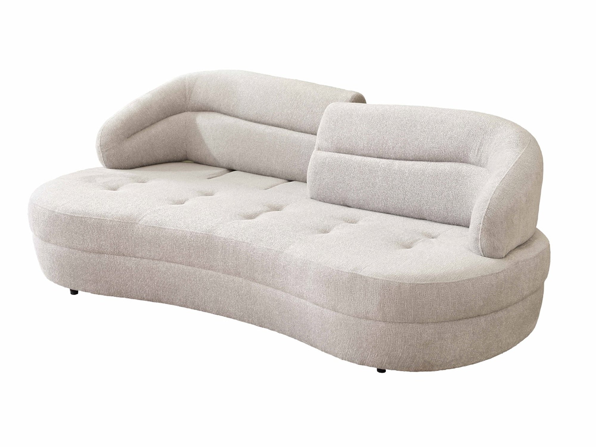 Gloria Convertible Sofa Cream