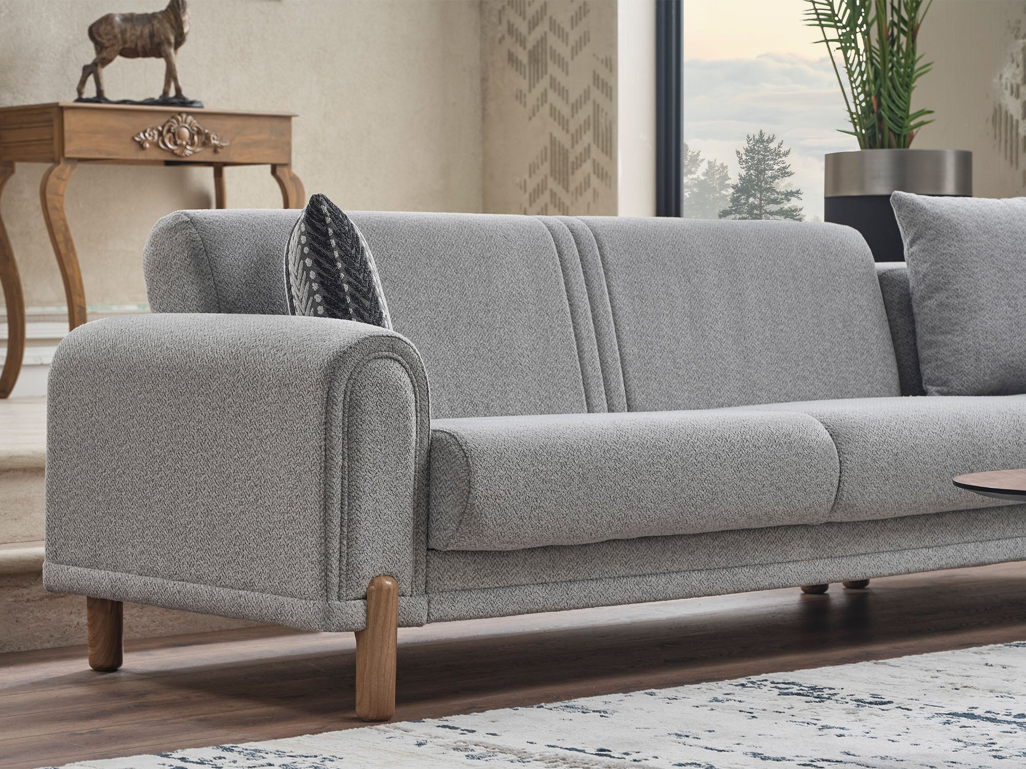 Gold Sectional Sofa