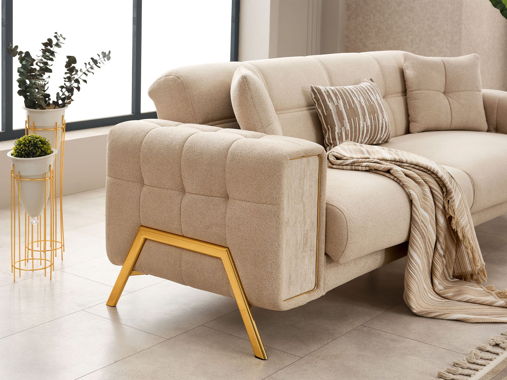 Guido Convertible Loveseat